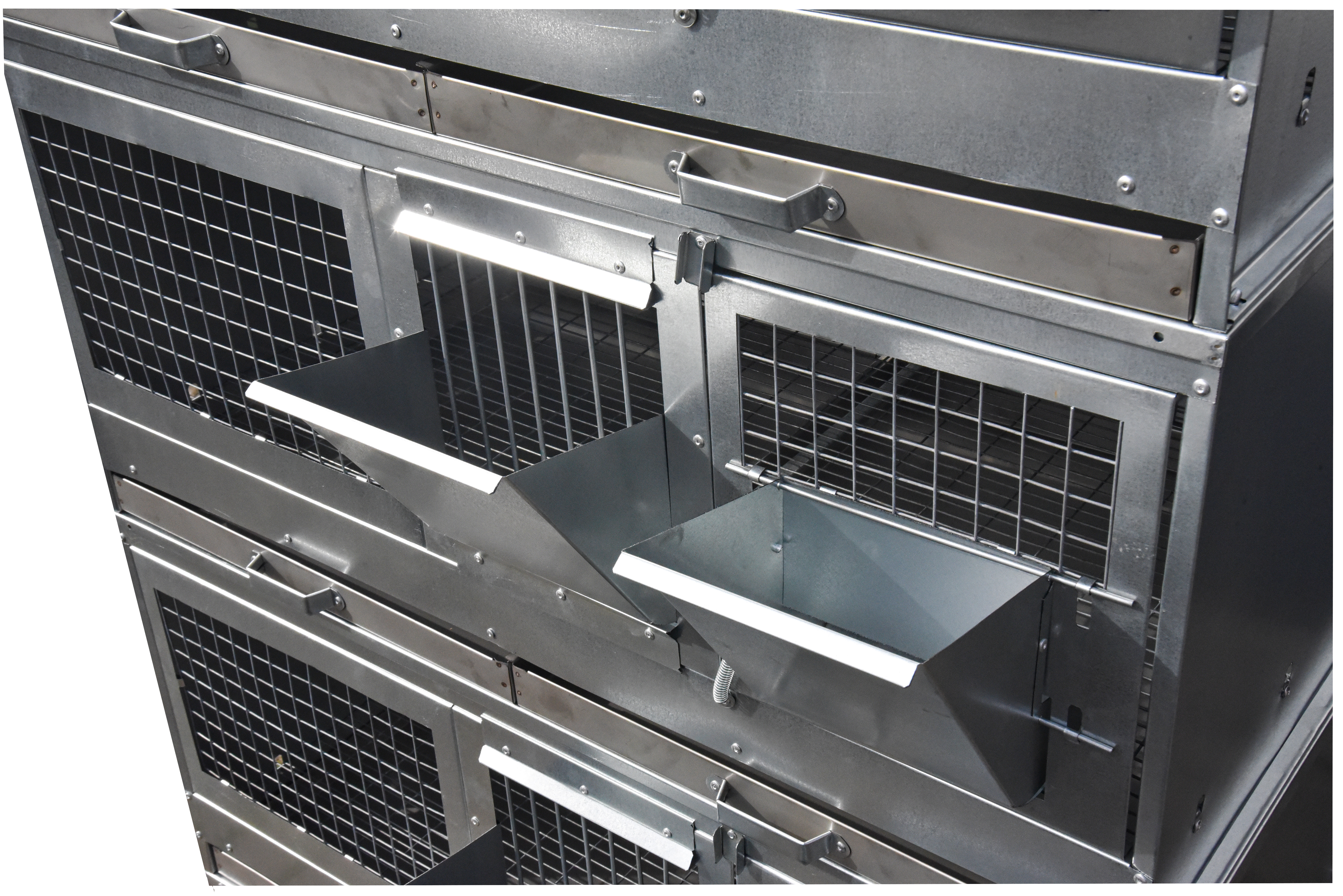 Клетка для откорма кроликов "ПРОФЕССИОНАЛ"-95-КО-3. Фото 8