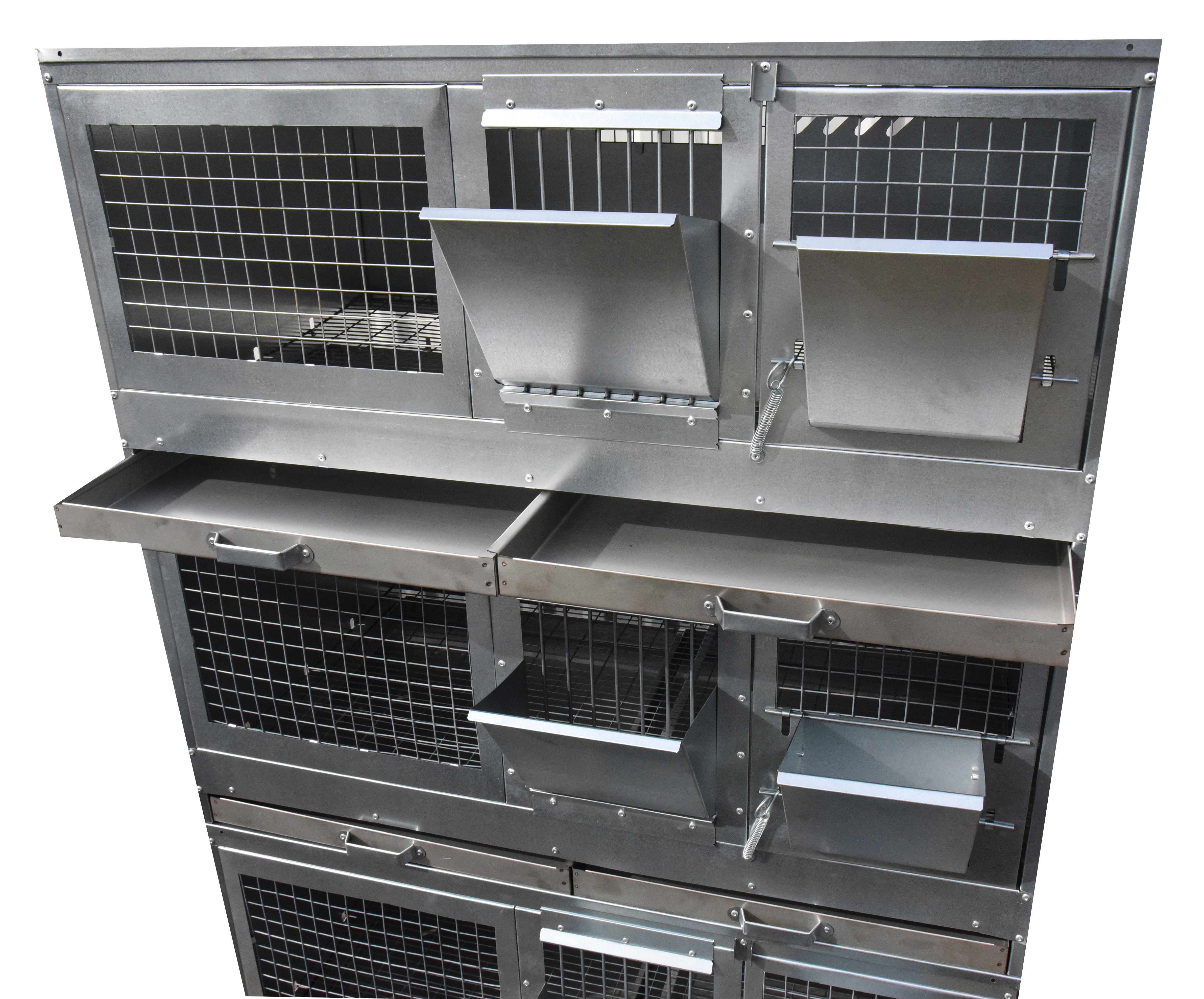 Клетка для откорма кроликов "ПРОФЕССИОНАЛ"-95-КО-3. Фото 5