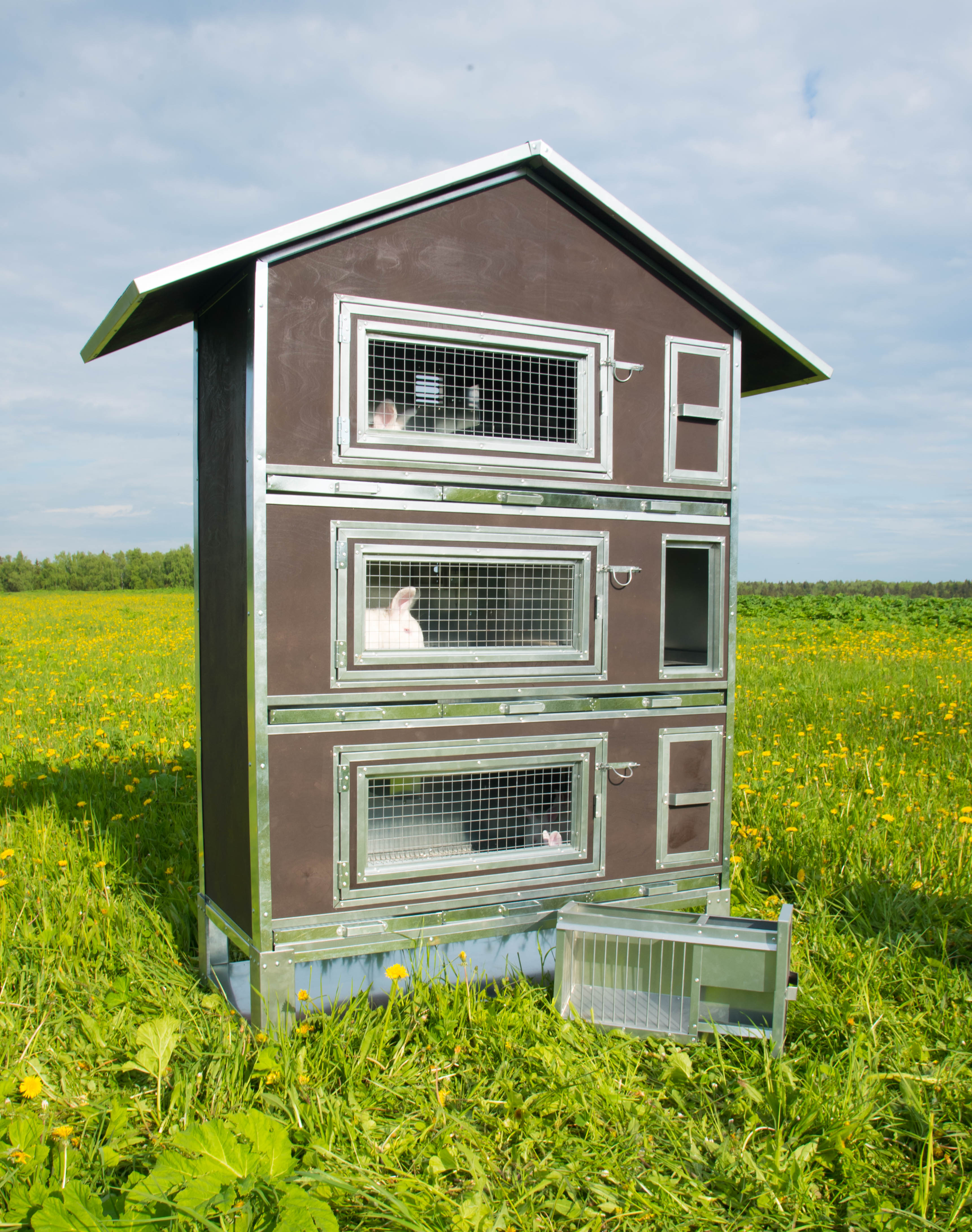 Утепленный отапливаемый крольчатник "Бестселлер" О-23. Фото 5