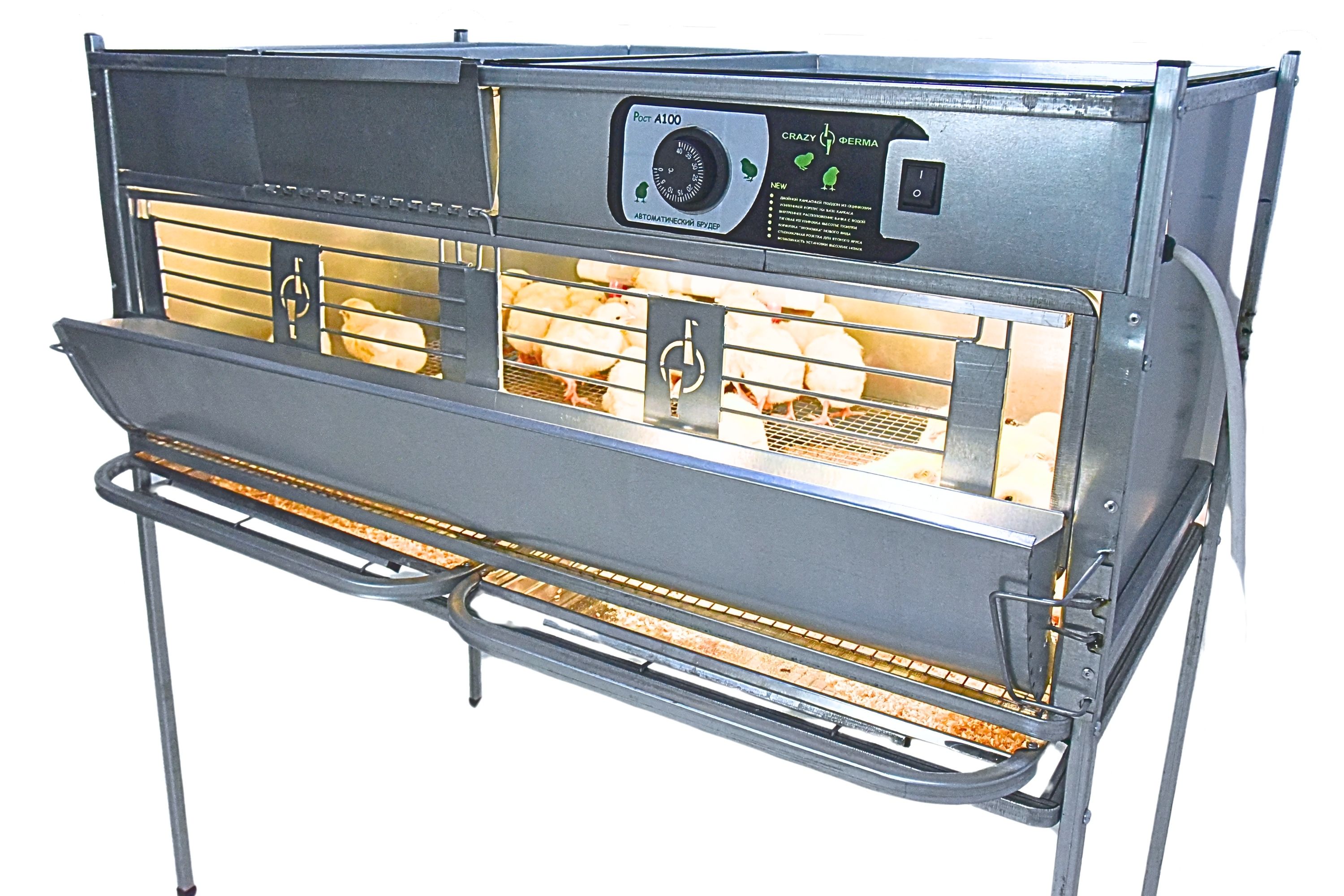 Брудер для цыплят автоматический "Рост А100". Фото 27