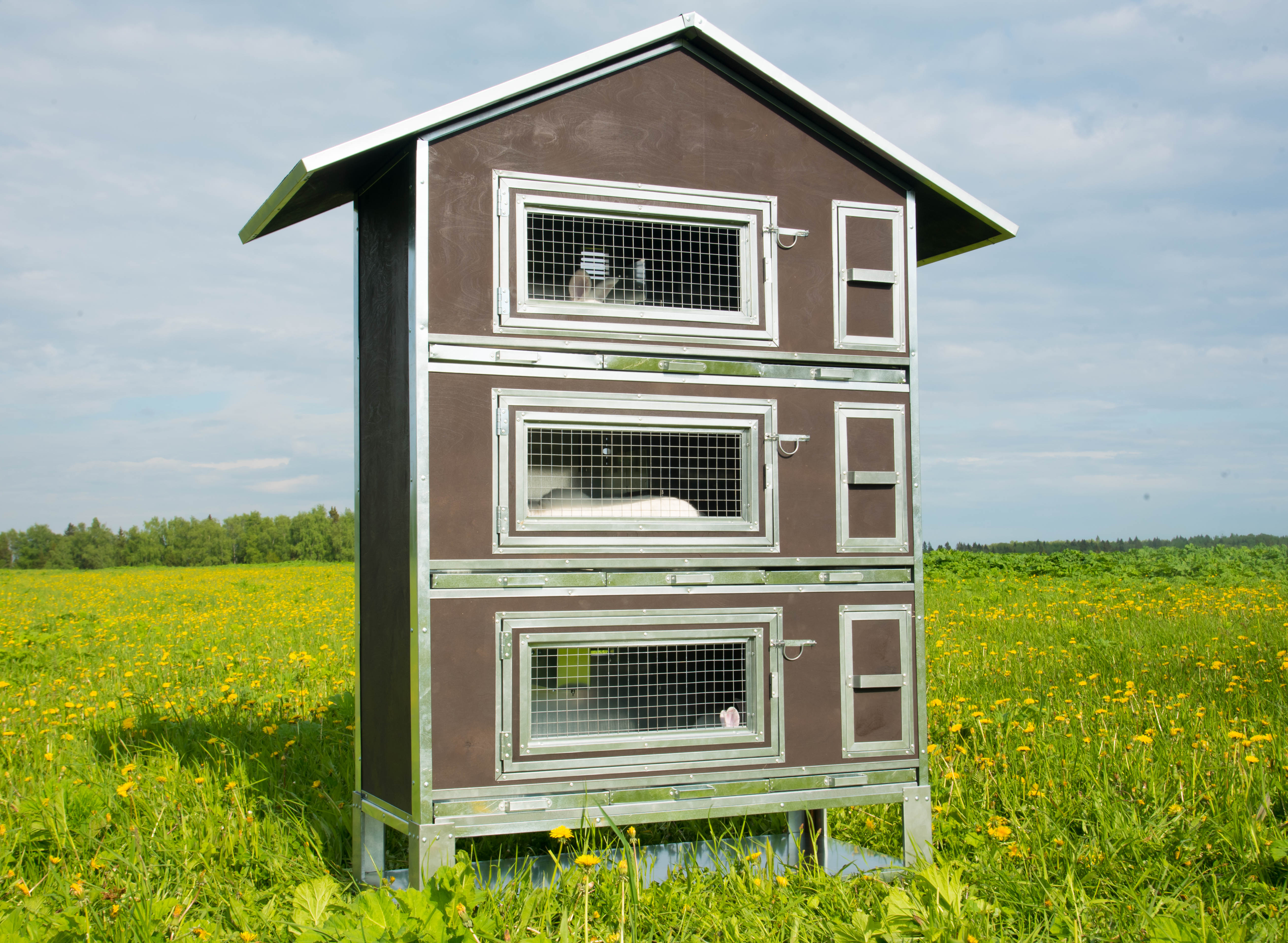 Утепленный отапливаемый крольчатник "Бестселлер" О-23. Фото 3