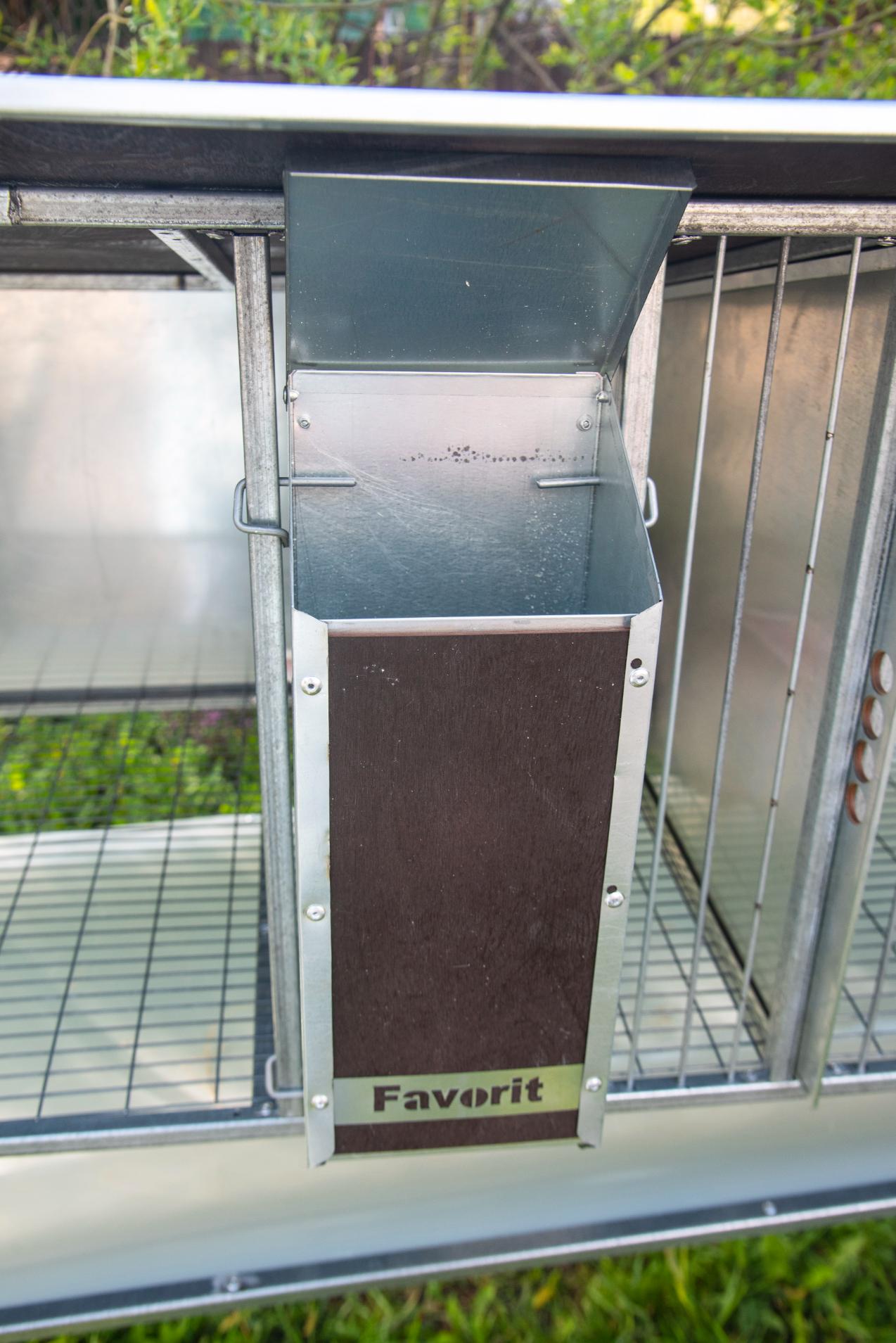 Уличный домик для кроликов "Фаворит" КР1-М-О. Фото 7