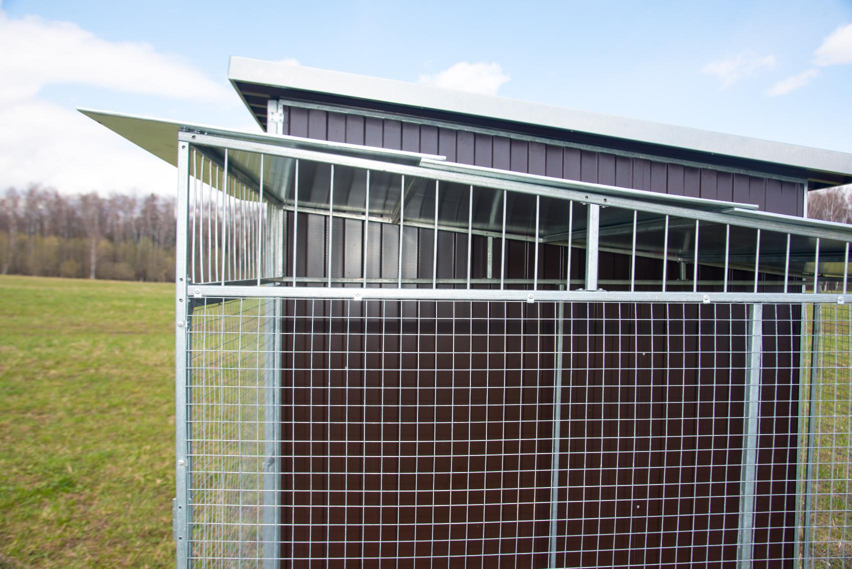 Выгул "Разгуляй" с крышей 1-2-К. Фото 8