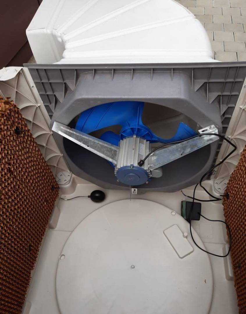 Охладитель-увлажнитель 220V Подача воздуха нижняя.. Фото 8