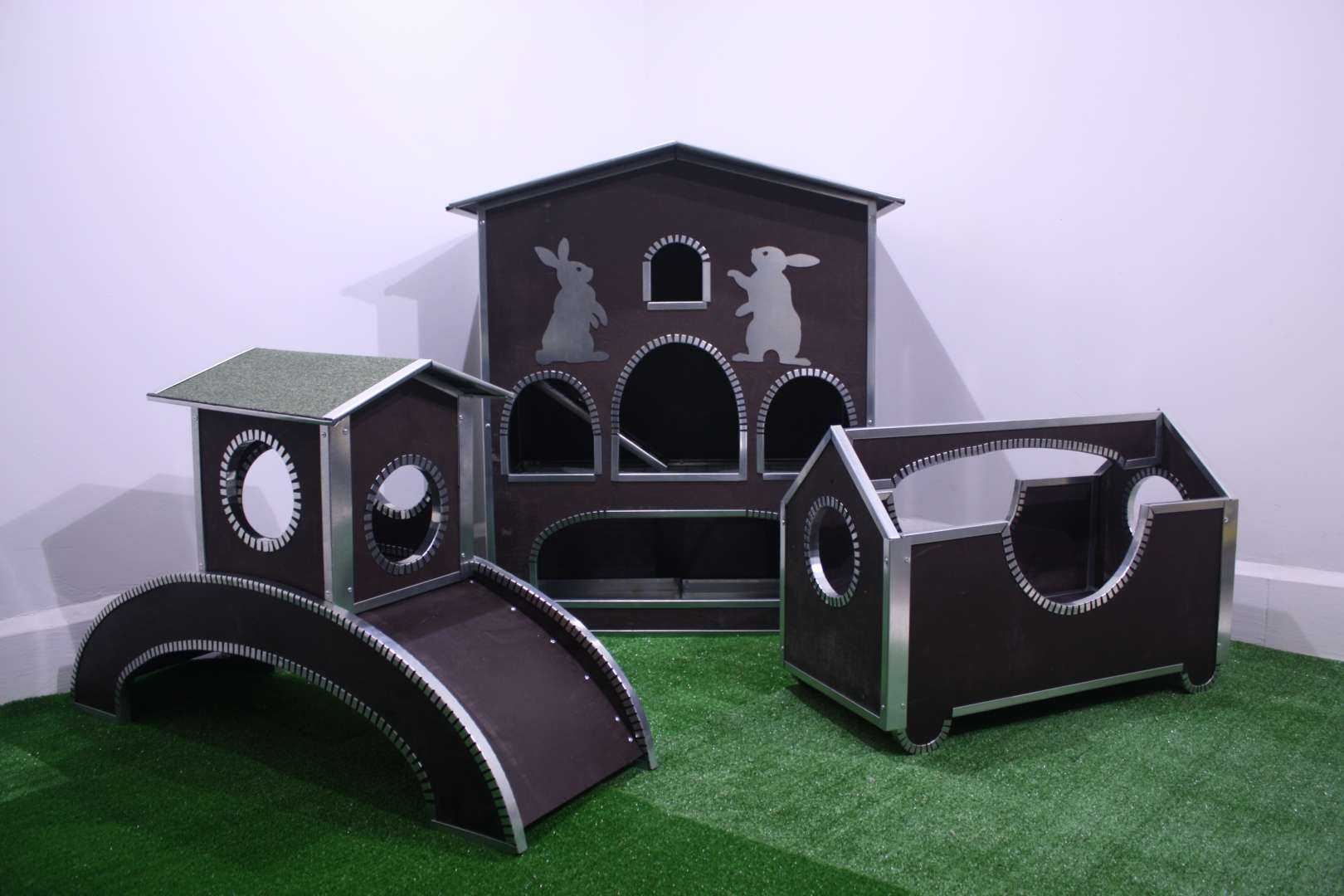 Комплект лазелок для декоративных кроликов из 4-х предметов. Фото 8