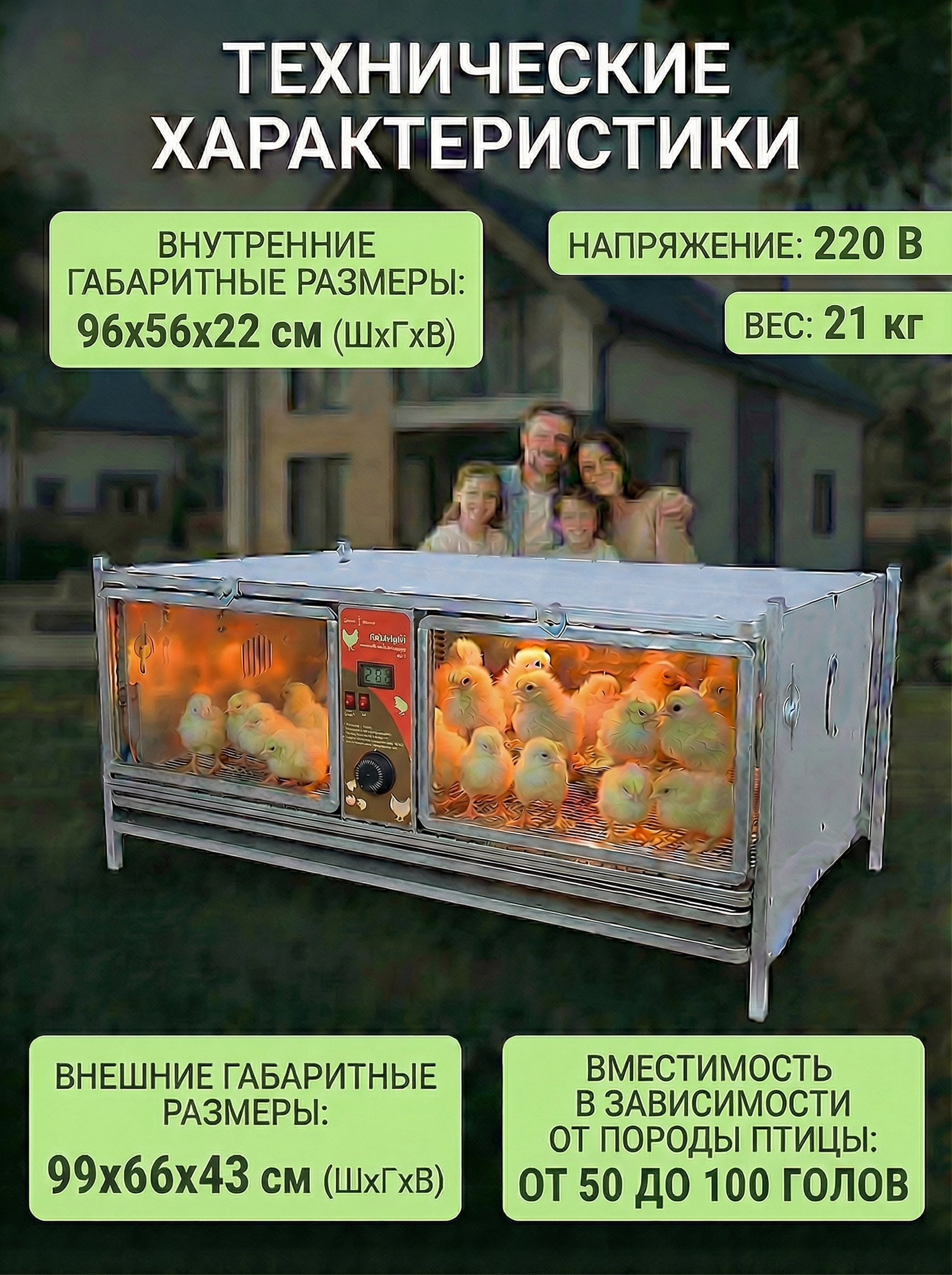 Рамный автоматический брудер 0714 Премиум. Фото 20