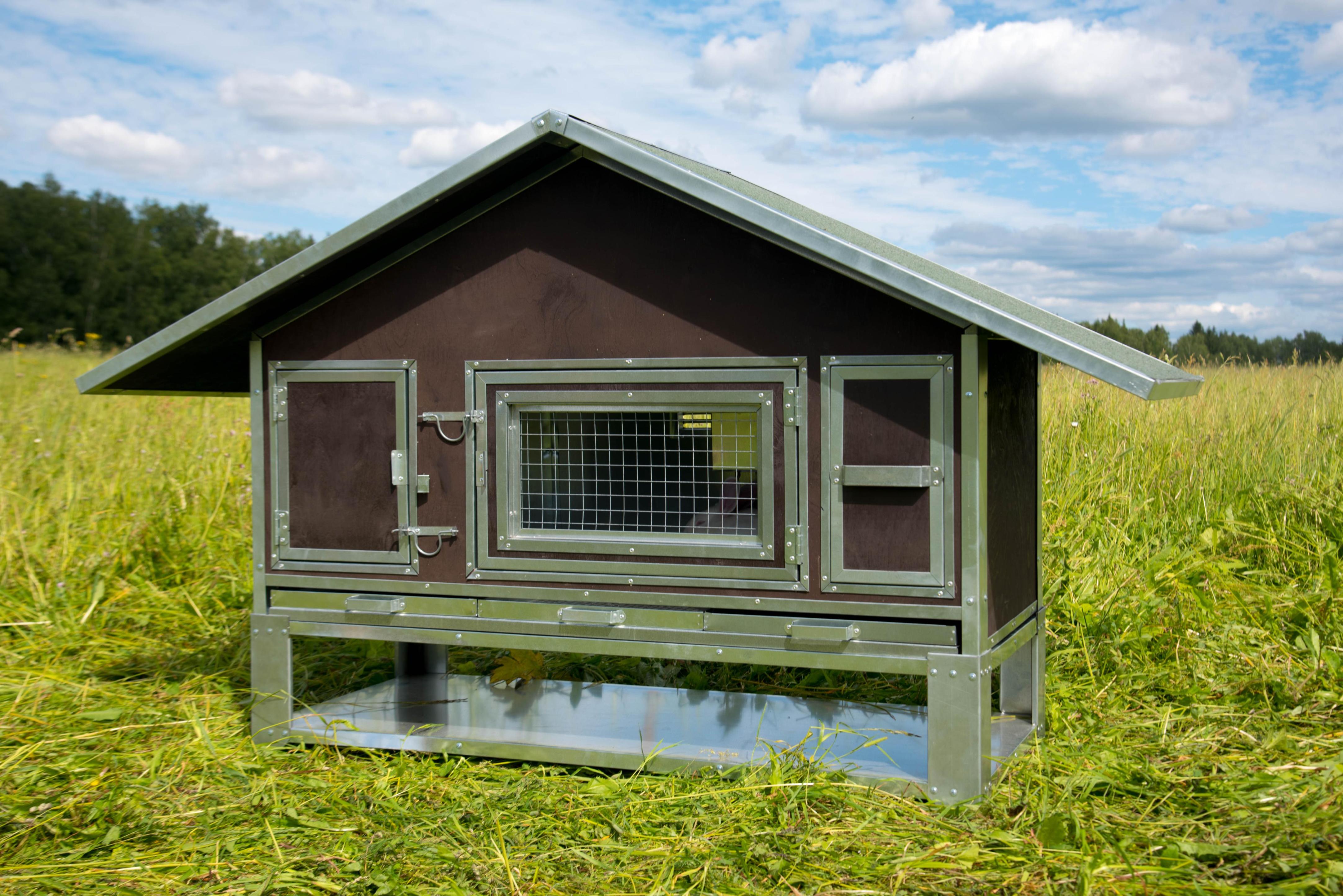 Утепленный отапливаемый крольчатник "Бестселлер" М-21. Фото 3
