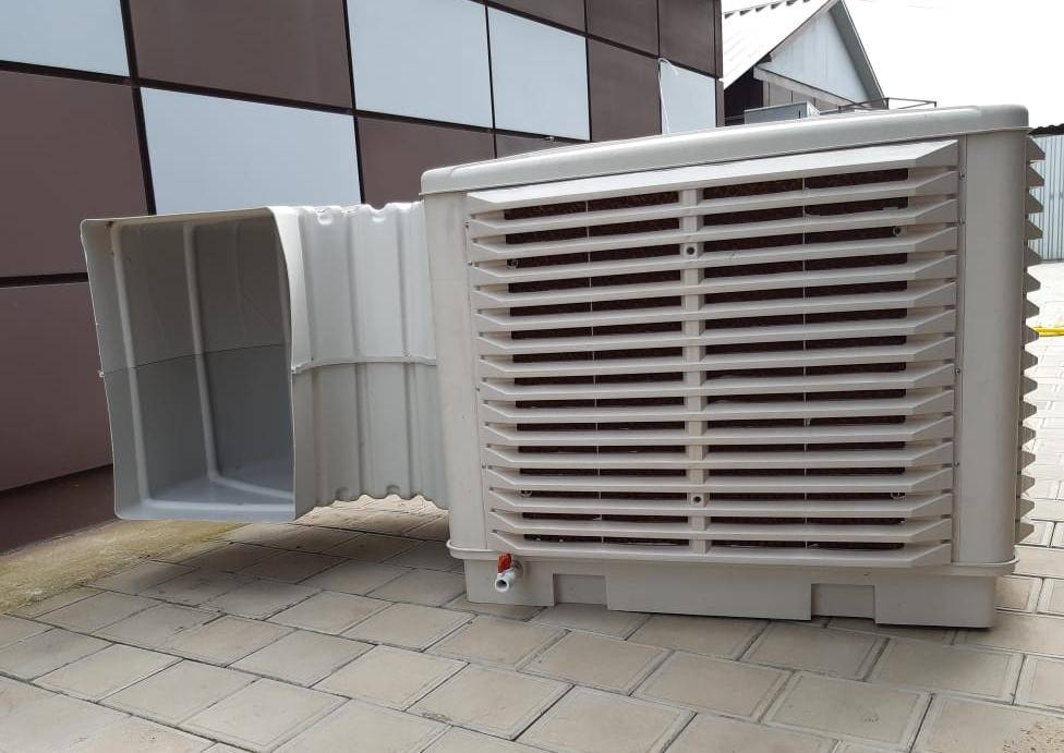 Охладитель-увлажнитель 220V Подача воздуха боковая. Фото 4