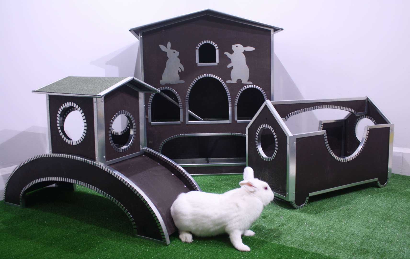 Лазелка для декоративных кроликов "Мостик". Фото 1