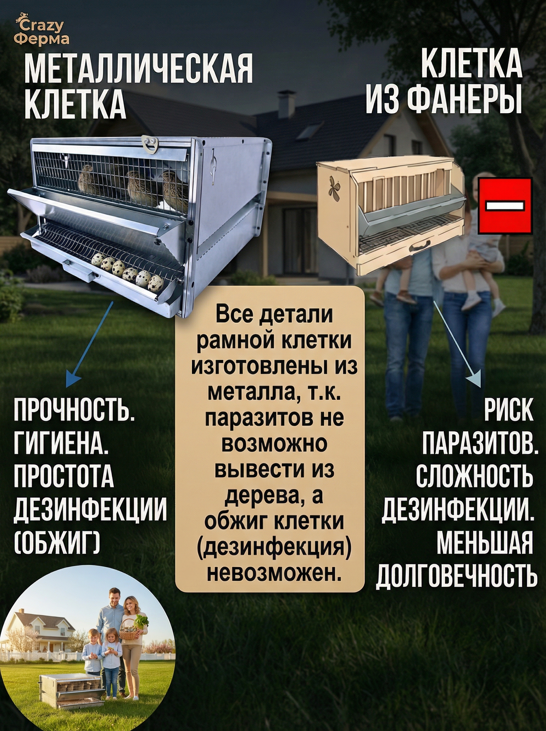 Рамная клетка для перепелов на 30 голов. Фото 10