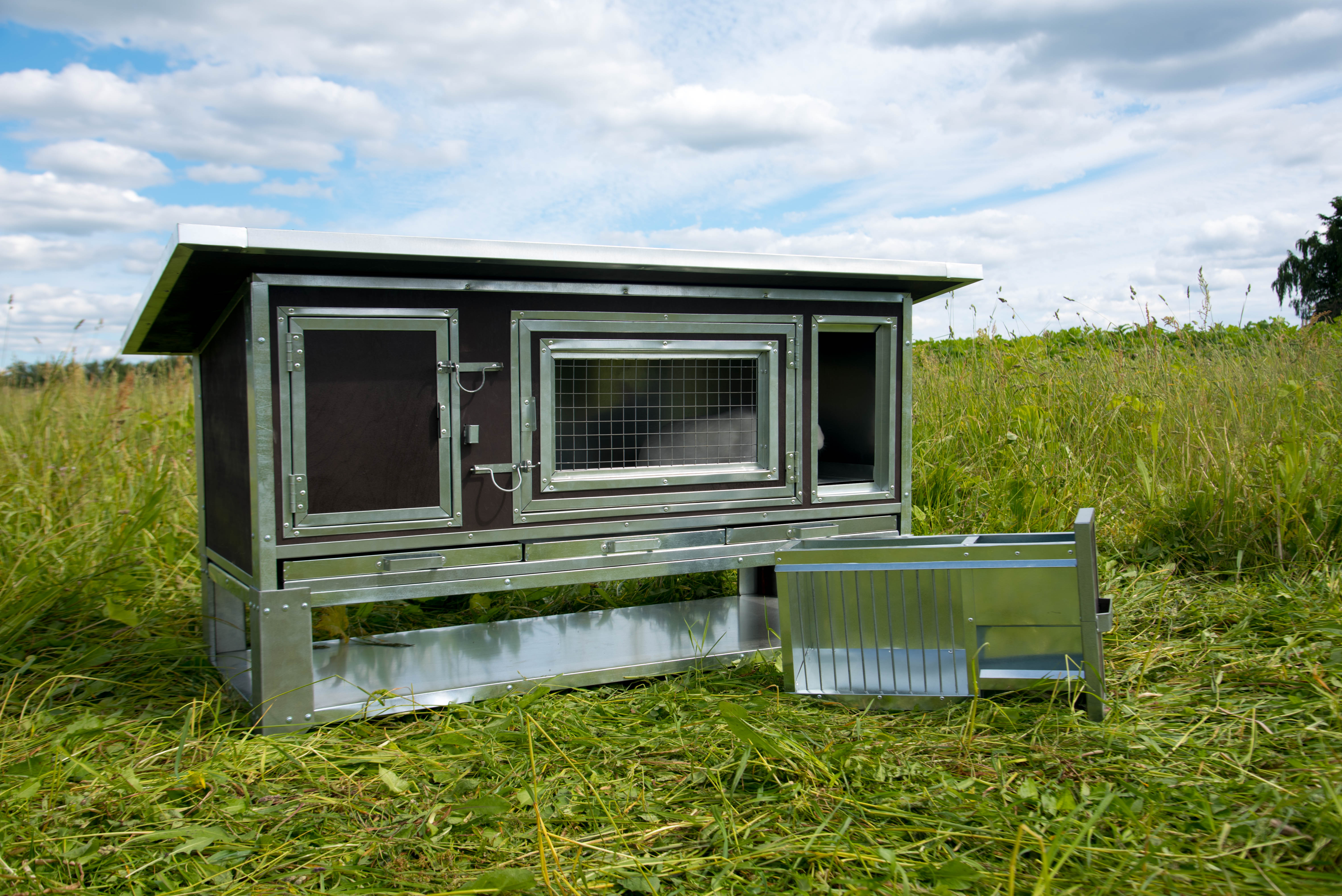 Утепленный отапливаемый крольчатник "Бестселлер" М-11. Фото 12