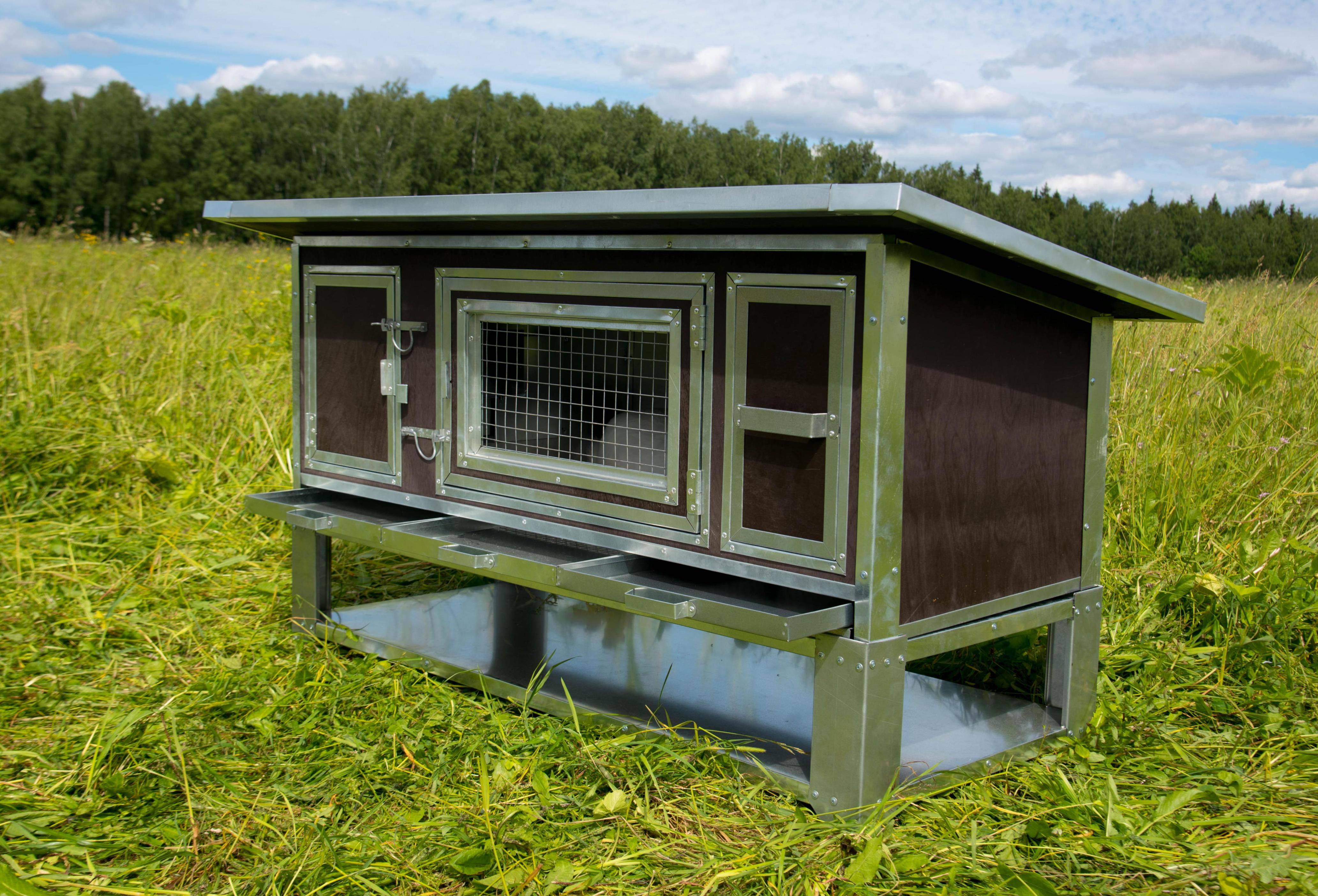 Утепленный отапливаемый крольчатник "Бестселлер" М-11. Фото 5