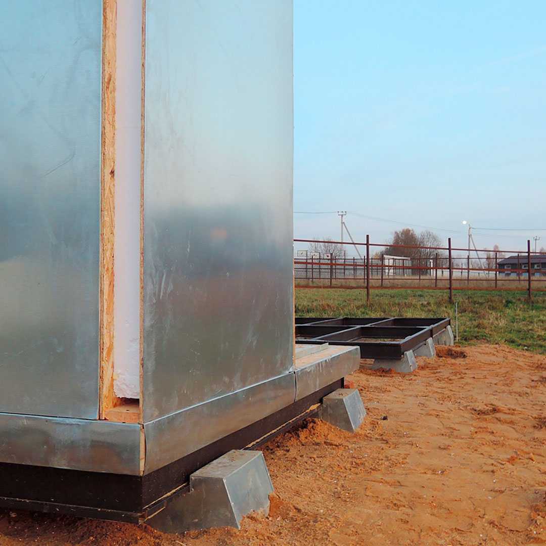 Форма для заливки опор фундамента. Фото 16