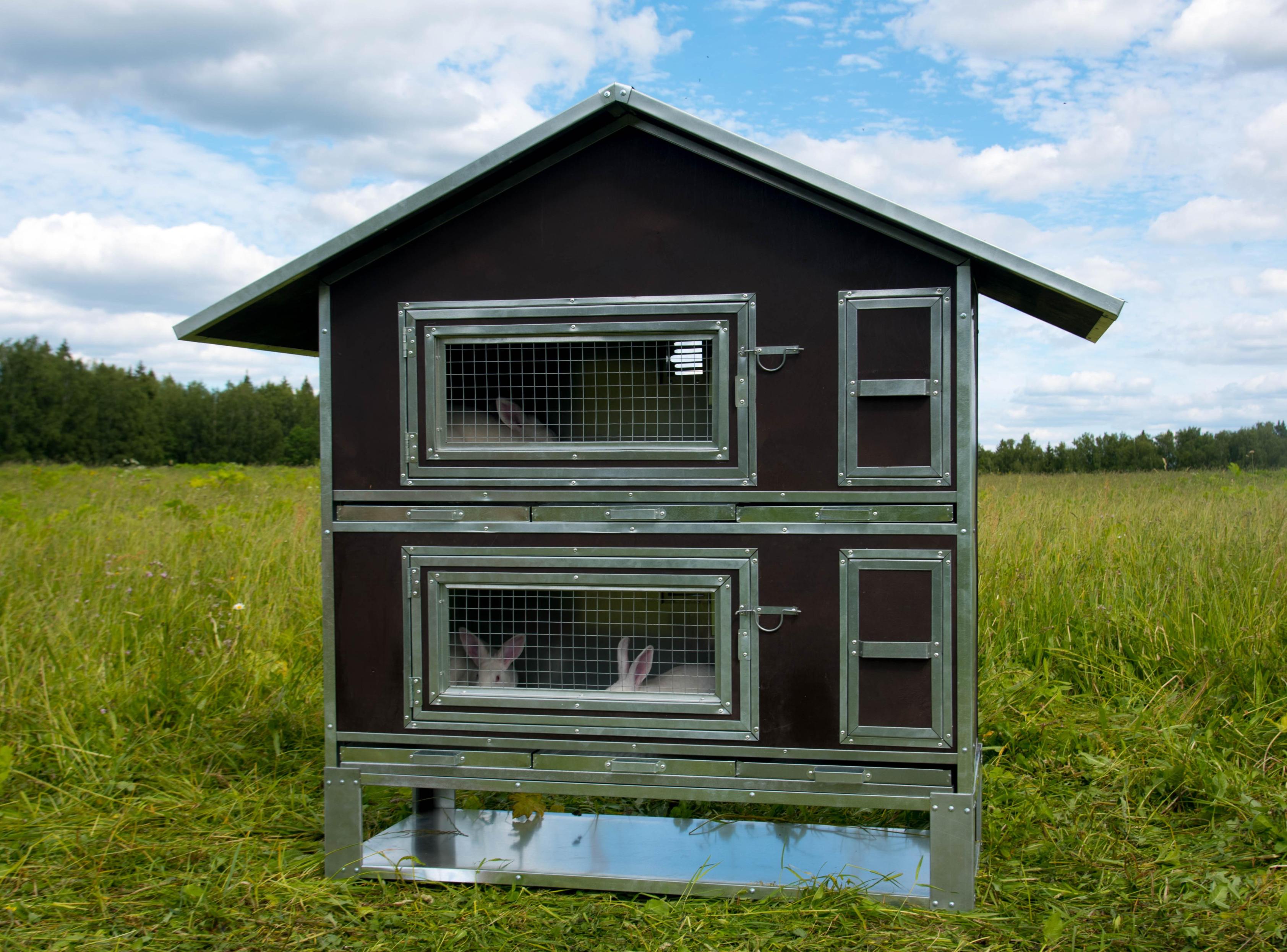 Утепленный отапливаемый крольчатник "Бестселлер" О-22. Фото 1