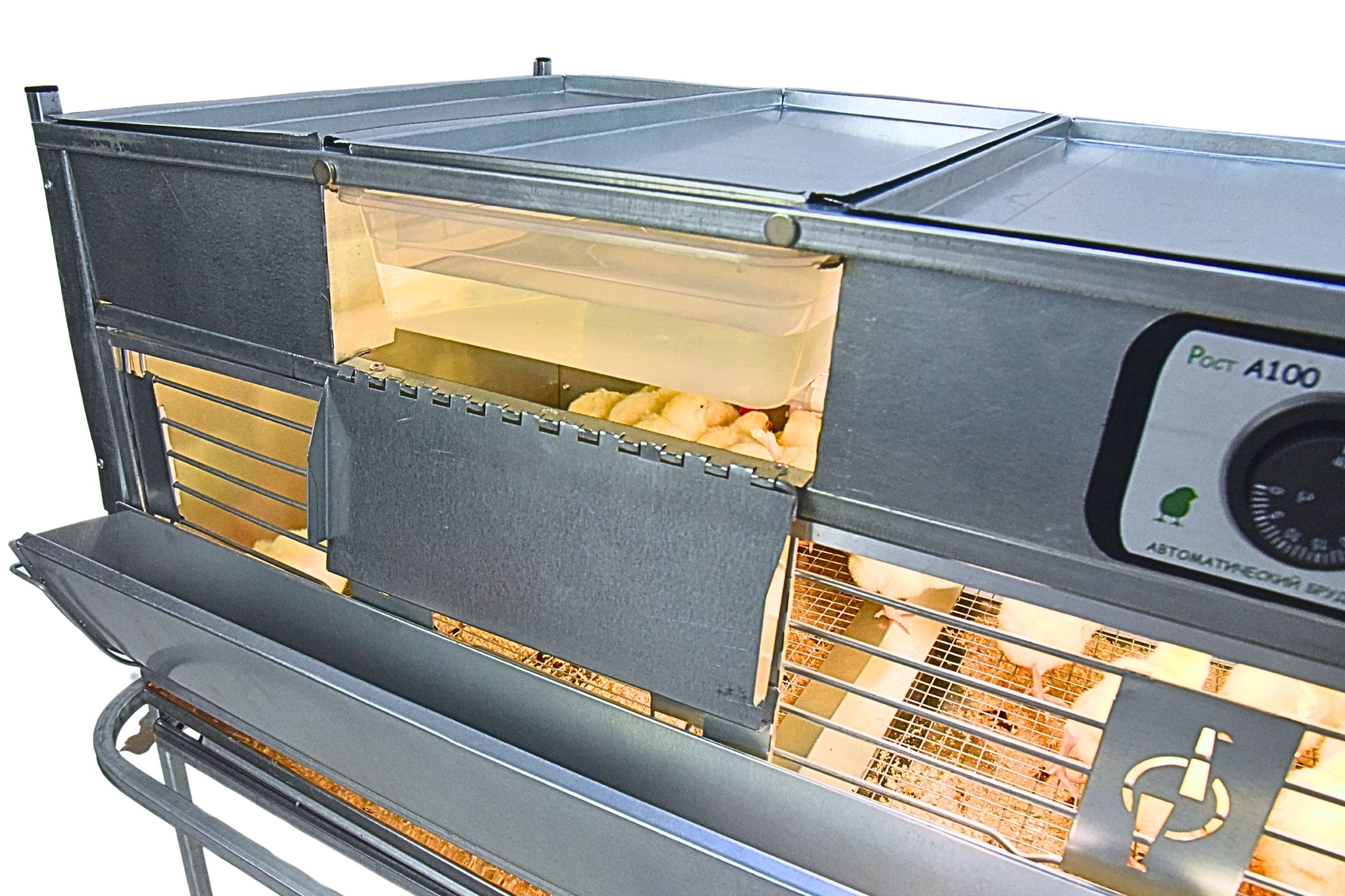 Брудер для цыплят автоматический "Рост А100.4". Фото 29