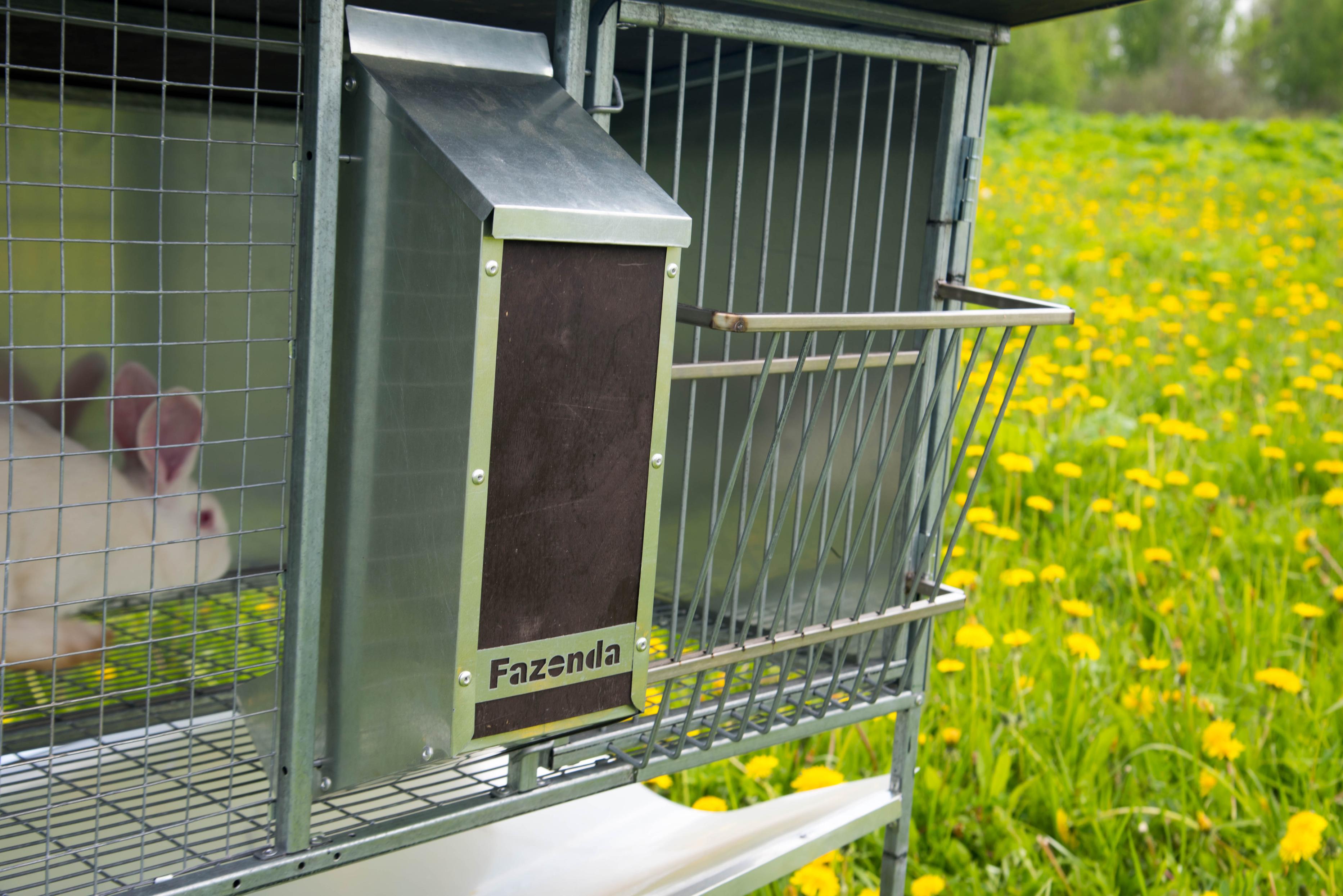 Уличный домик для кроликов "Фазенда" КО-2. Фото 12