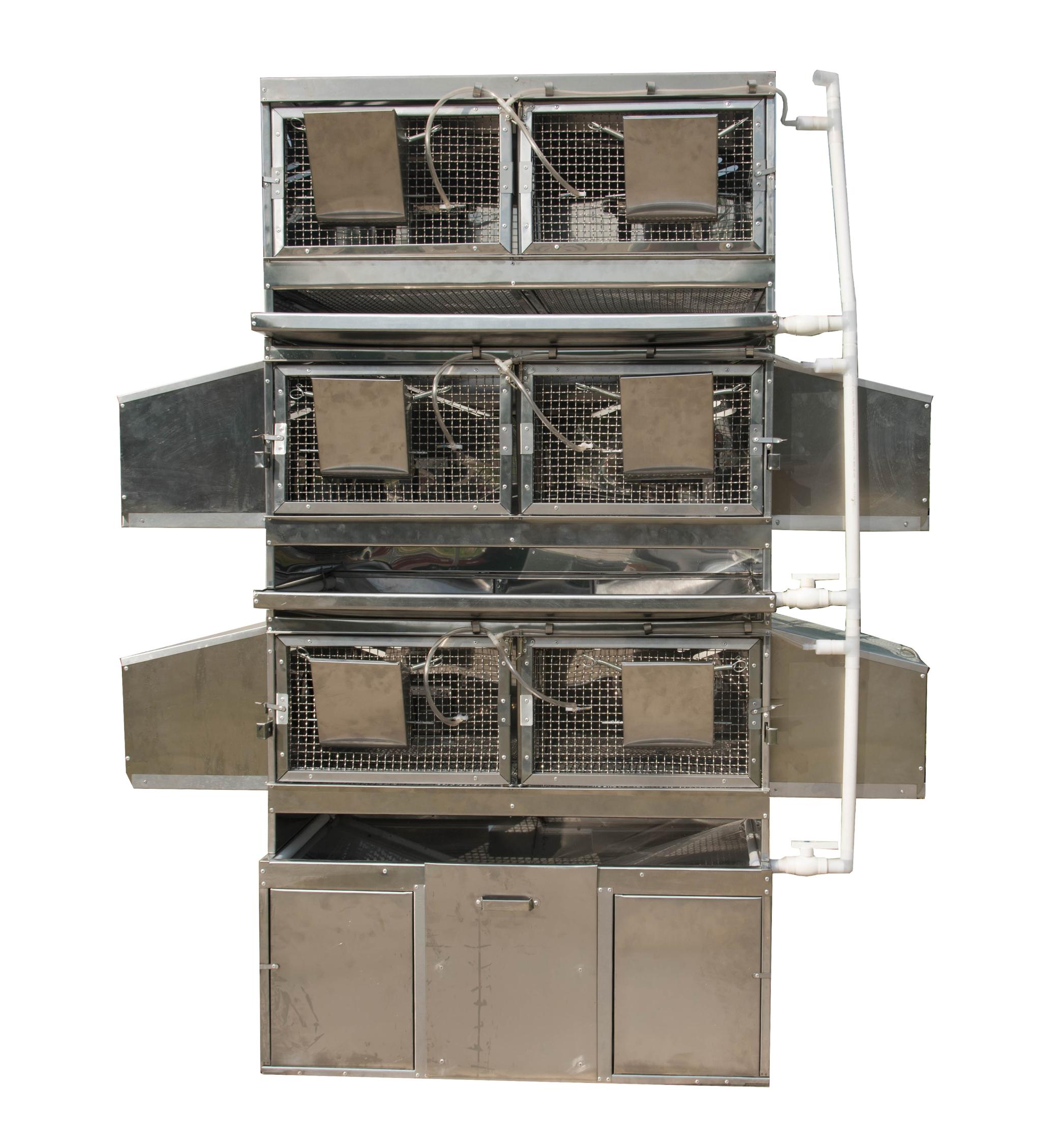 Клетка для кроликов "Профессионал Элит" 95-КМ-3 Премиум. Фото 3