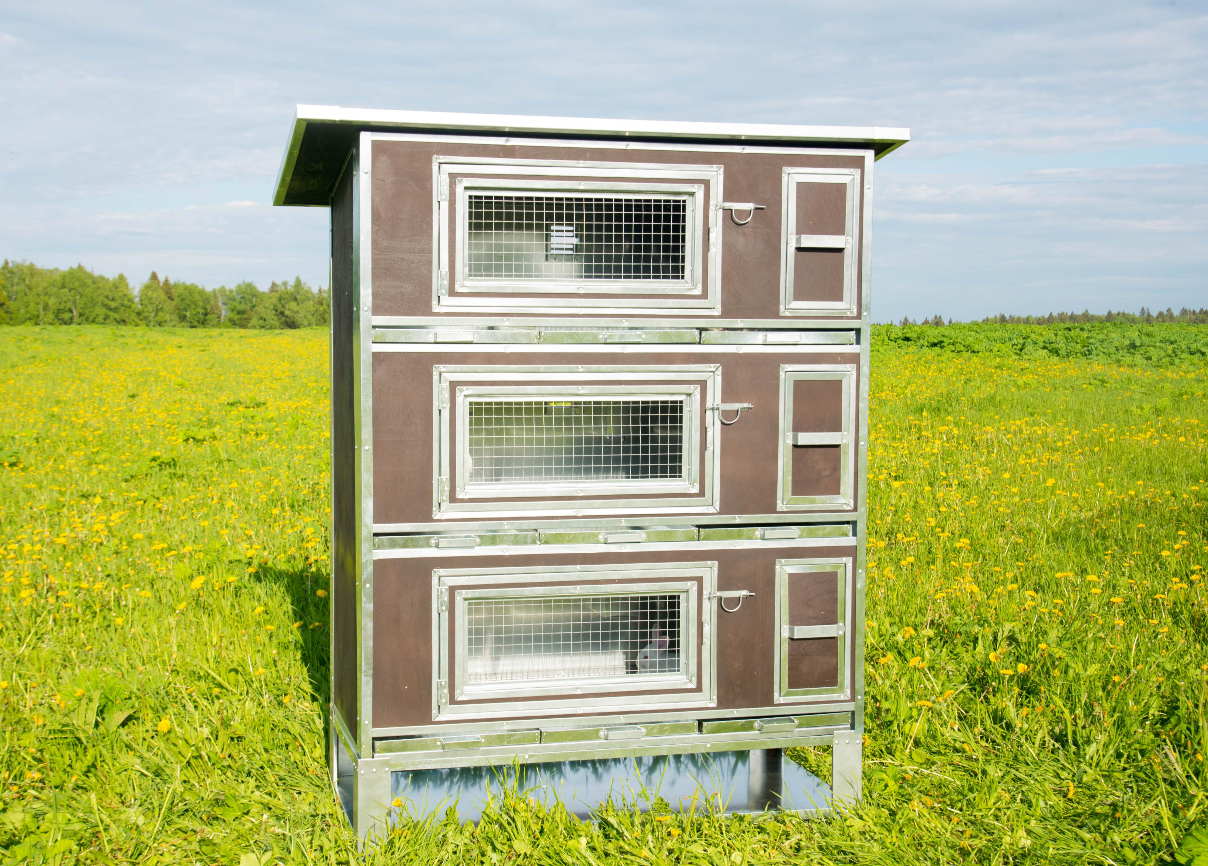 Утепленный отапливаемый крольчатник "Бестселлер" О-13. Фото 1