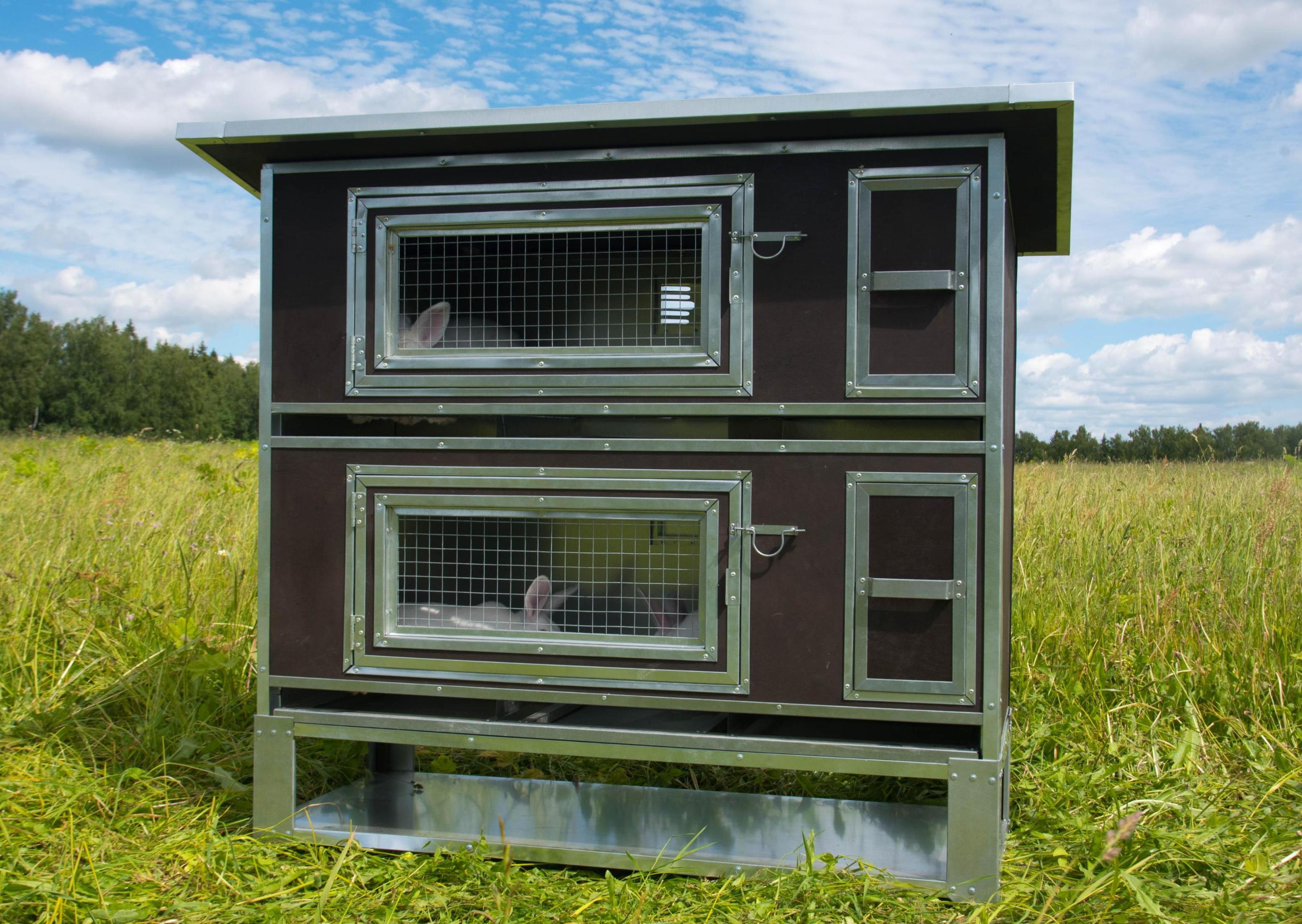 Утепленный отапливаемый крольчатник "Бестселлер" О-12. Фото 7