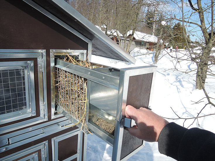 Утепленный отапливаемый крольчатник "Бестселлер" М-21. Фото 9