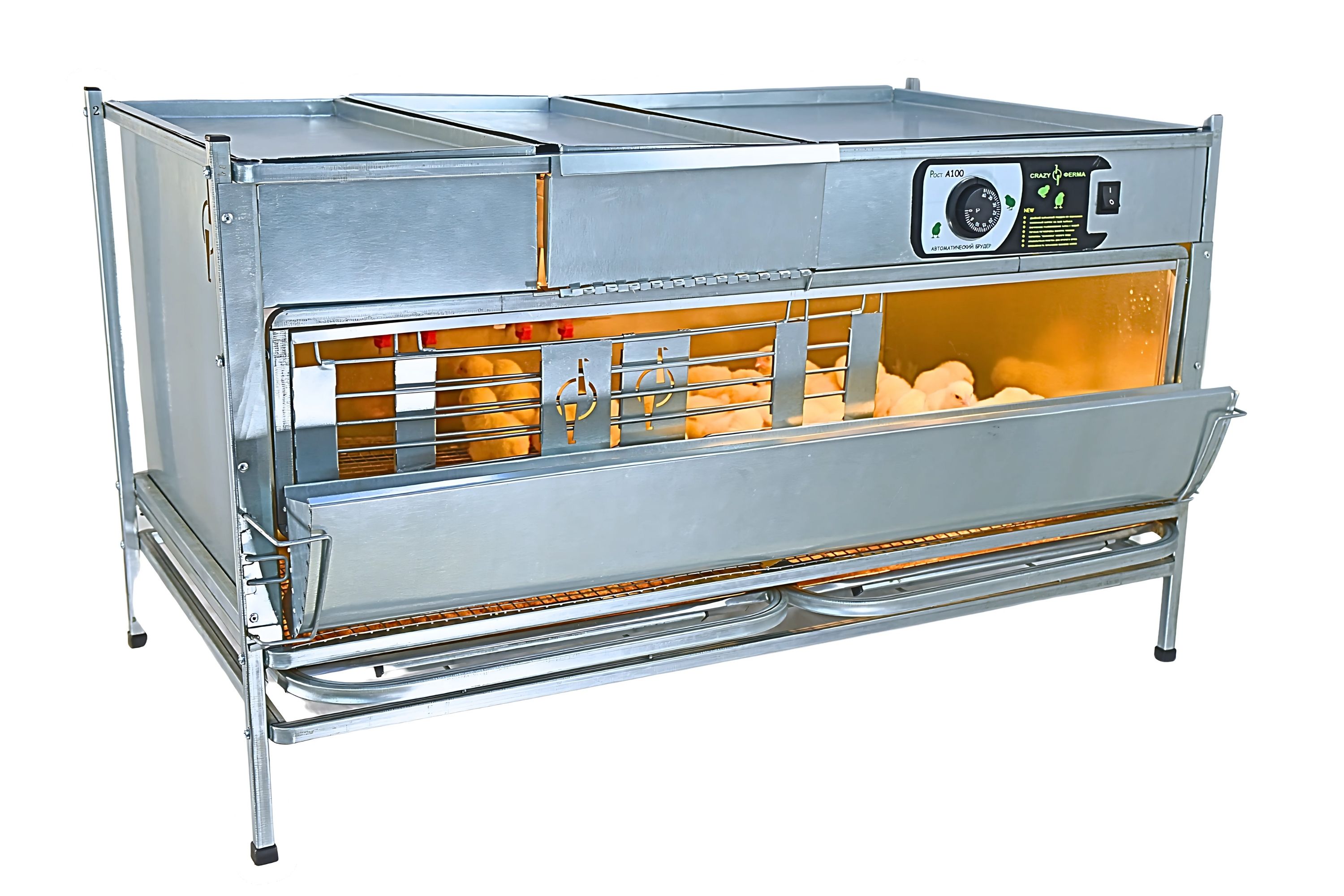 Брудер для цыплят автоматический "Рост А100.2". Фото 6
