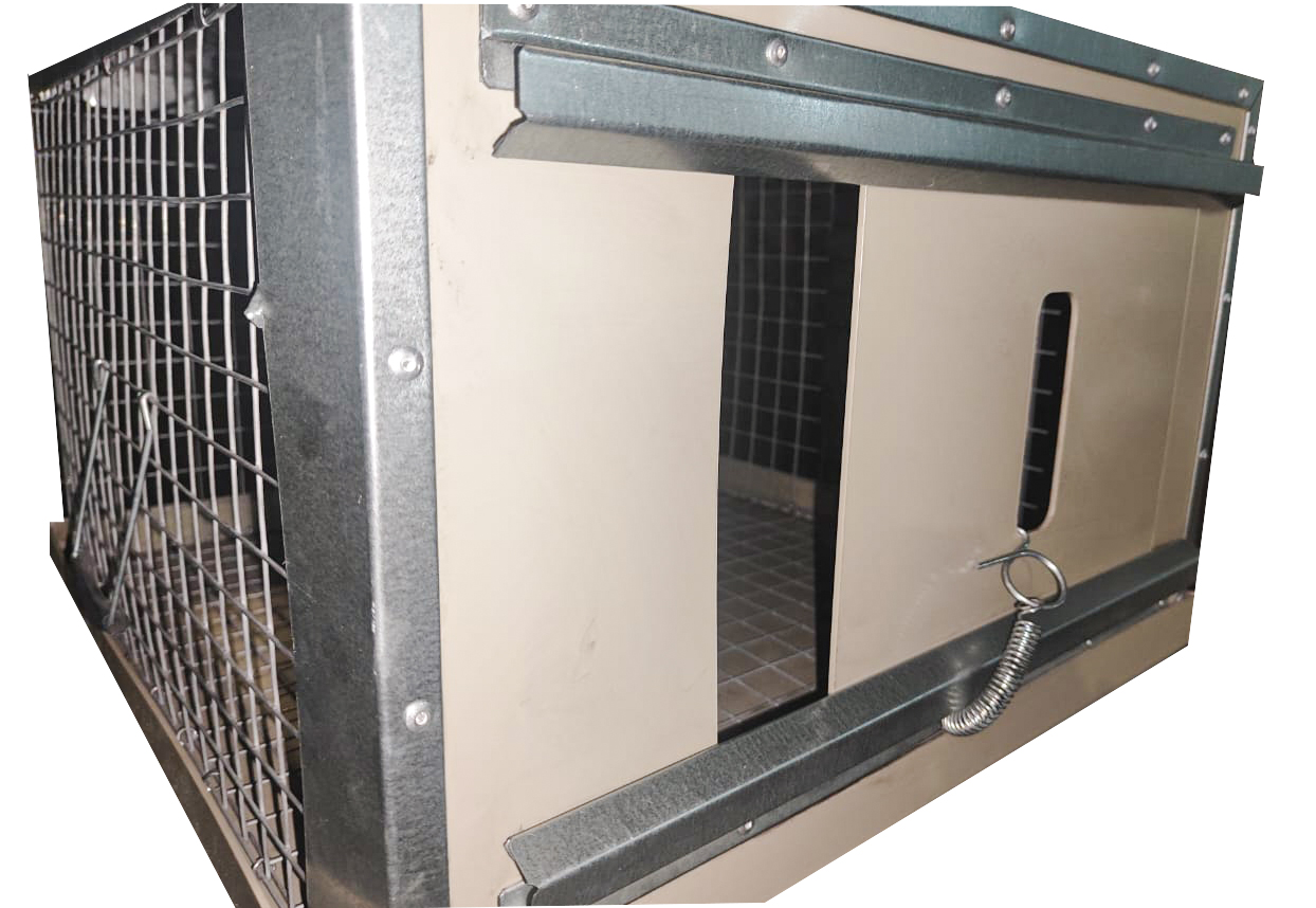 Клетка-переноска для птицы с 2 дверцами. Фото 16