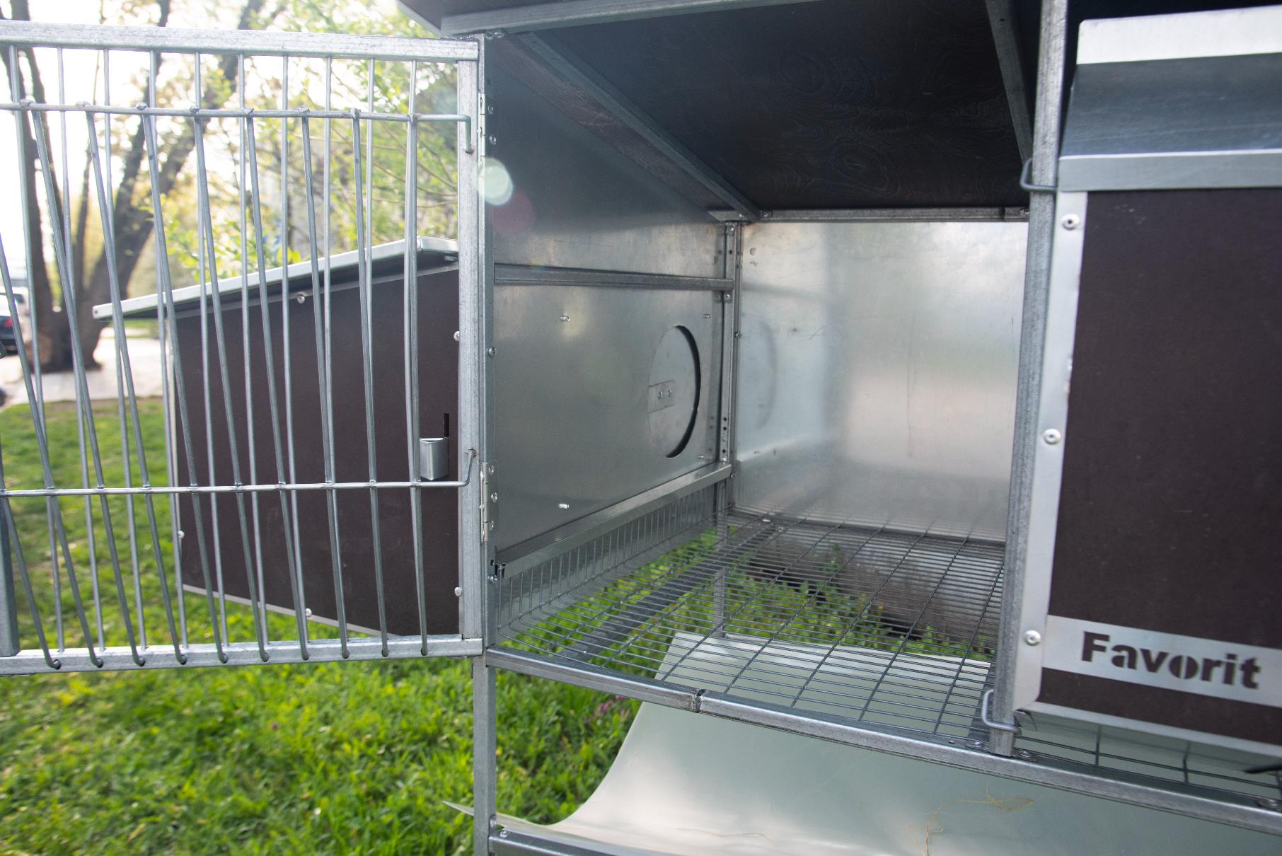 Уличный домик для кроликов "Фаворит" КР1-М-О. Фото 4