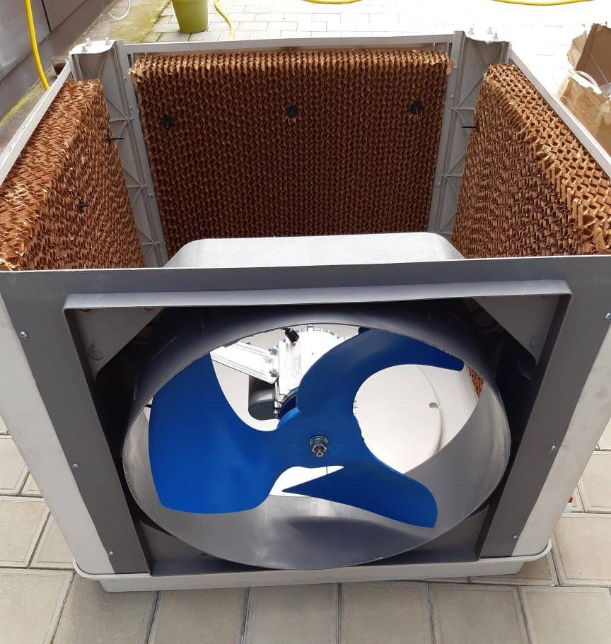 Охладитель-увлажнитель 220V Подача воздуха нижняя.. Фото 9