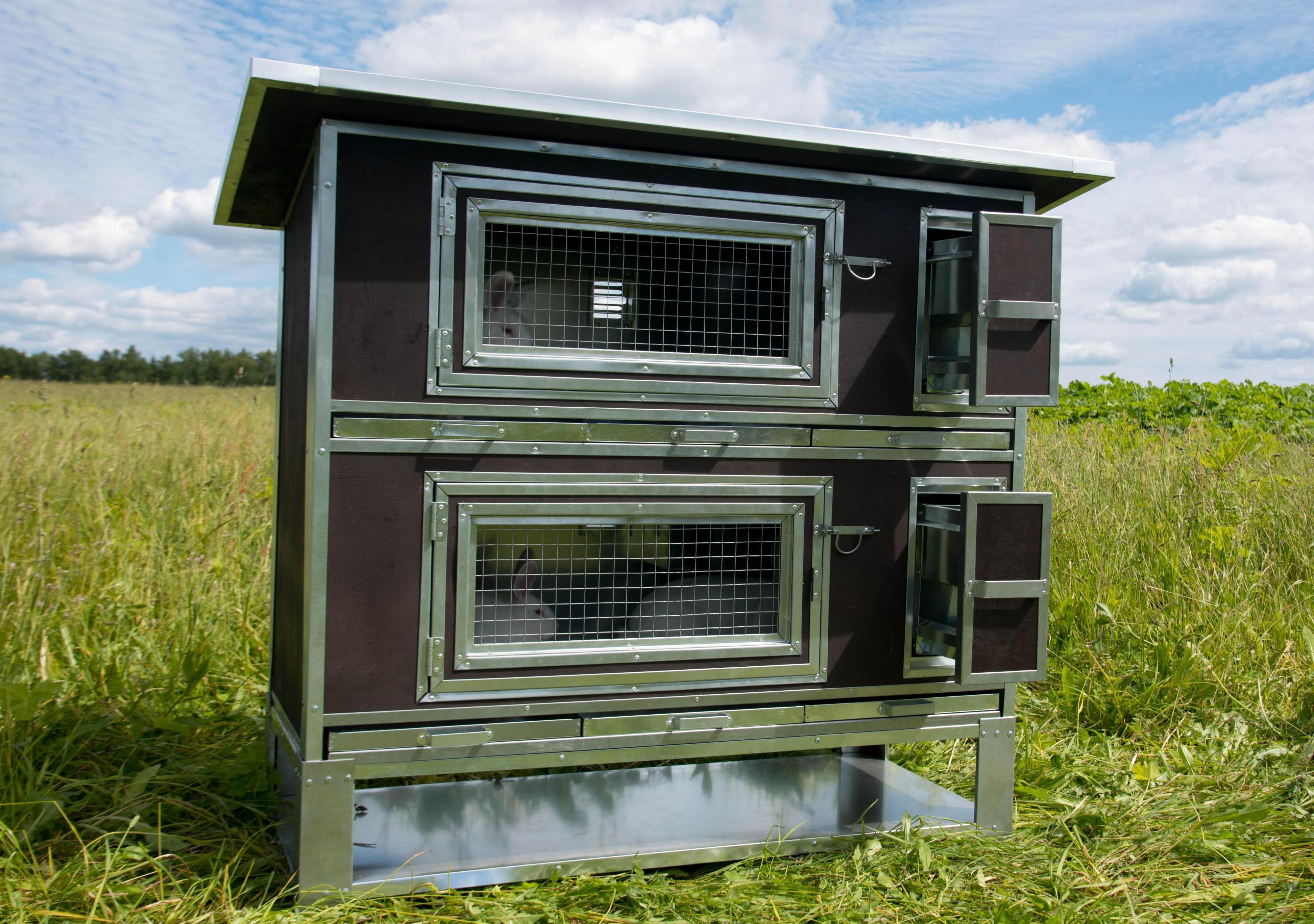 Утепленный отапливаемый крольчатник "Бестселлер" О-12. Фото 10