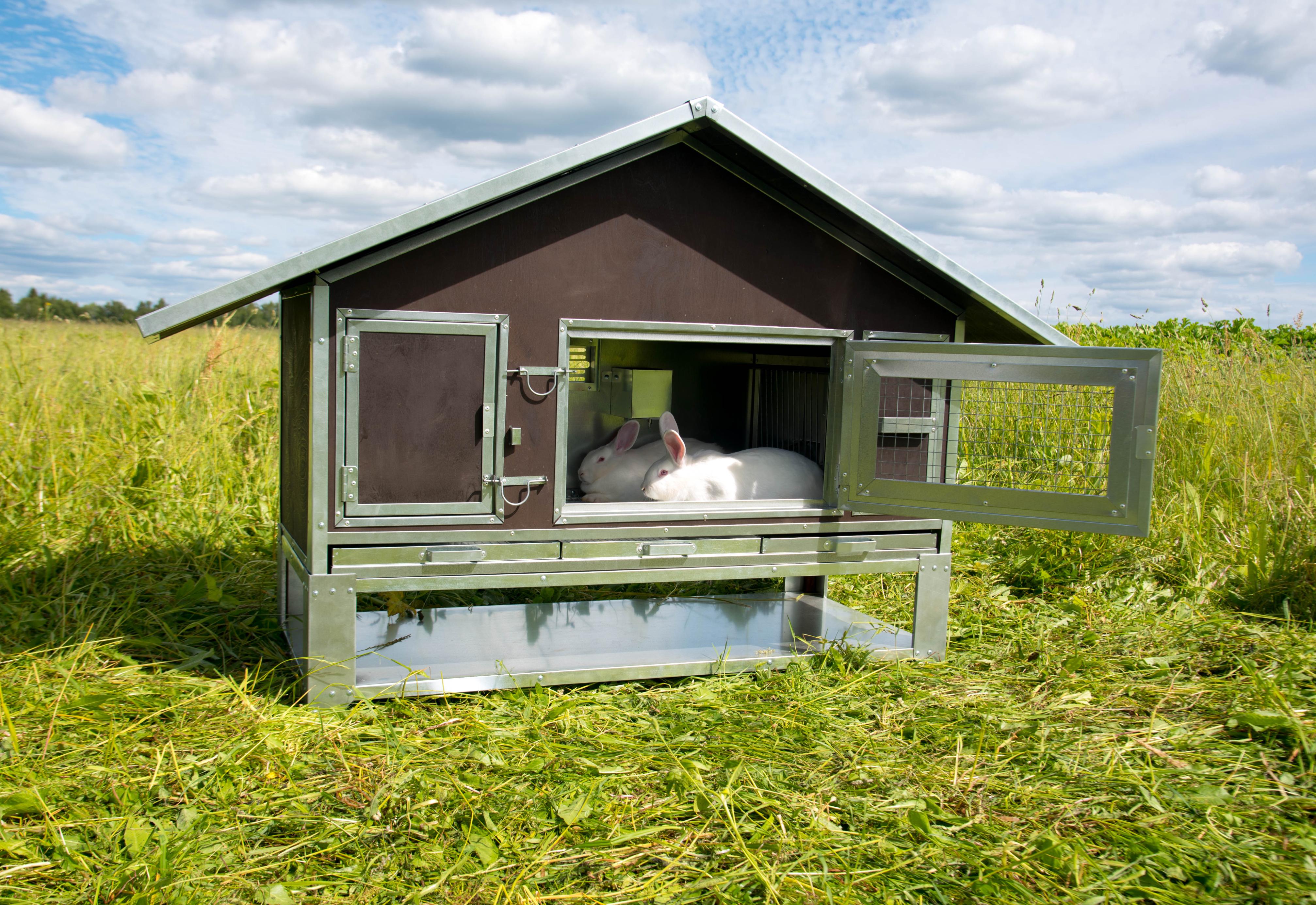 Утепленный отапливаемый крольчатник "Бестселлер" М-21. Фото 5