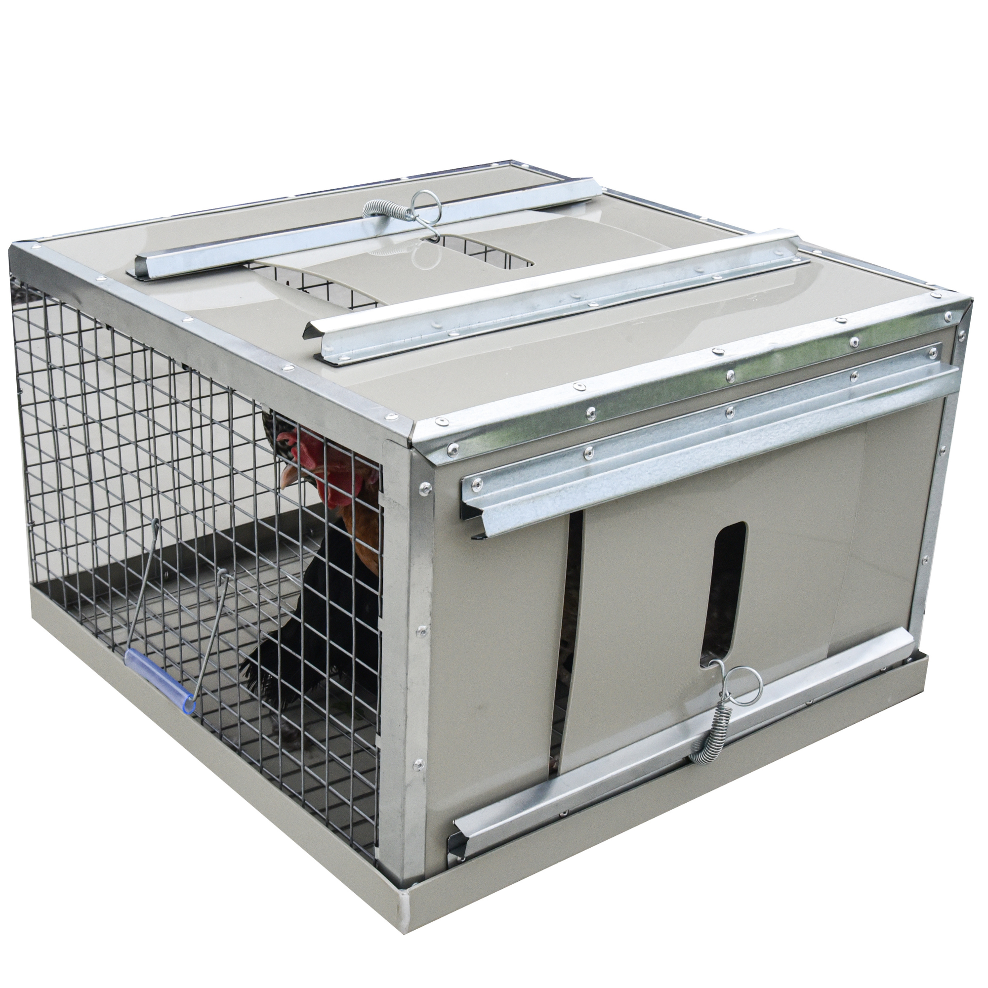 Клетка-переноска для птицы с 2 дверцами. Фото 14