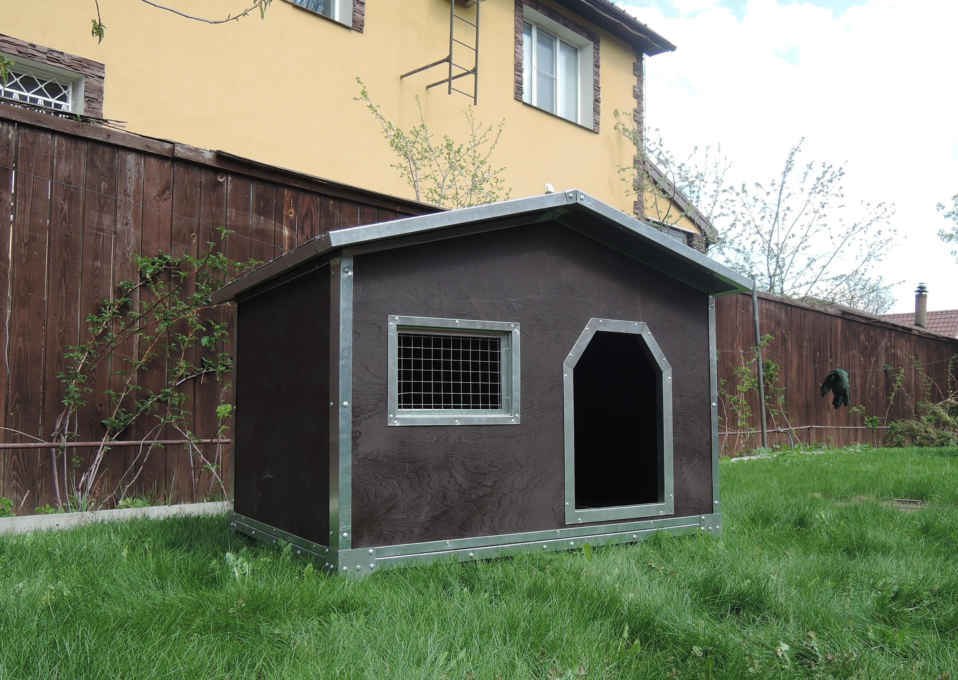 Будка для собак утепленная Л. Фото 6