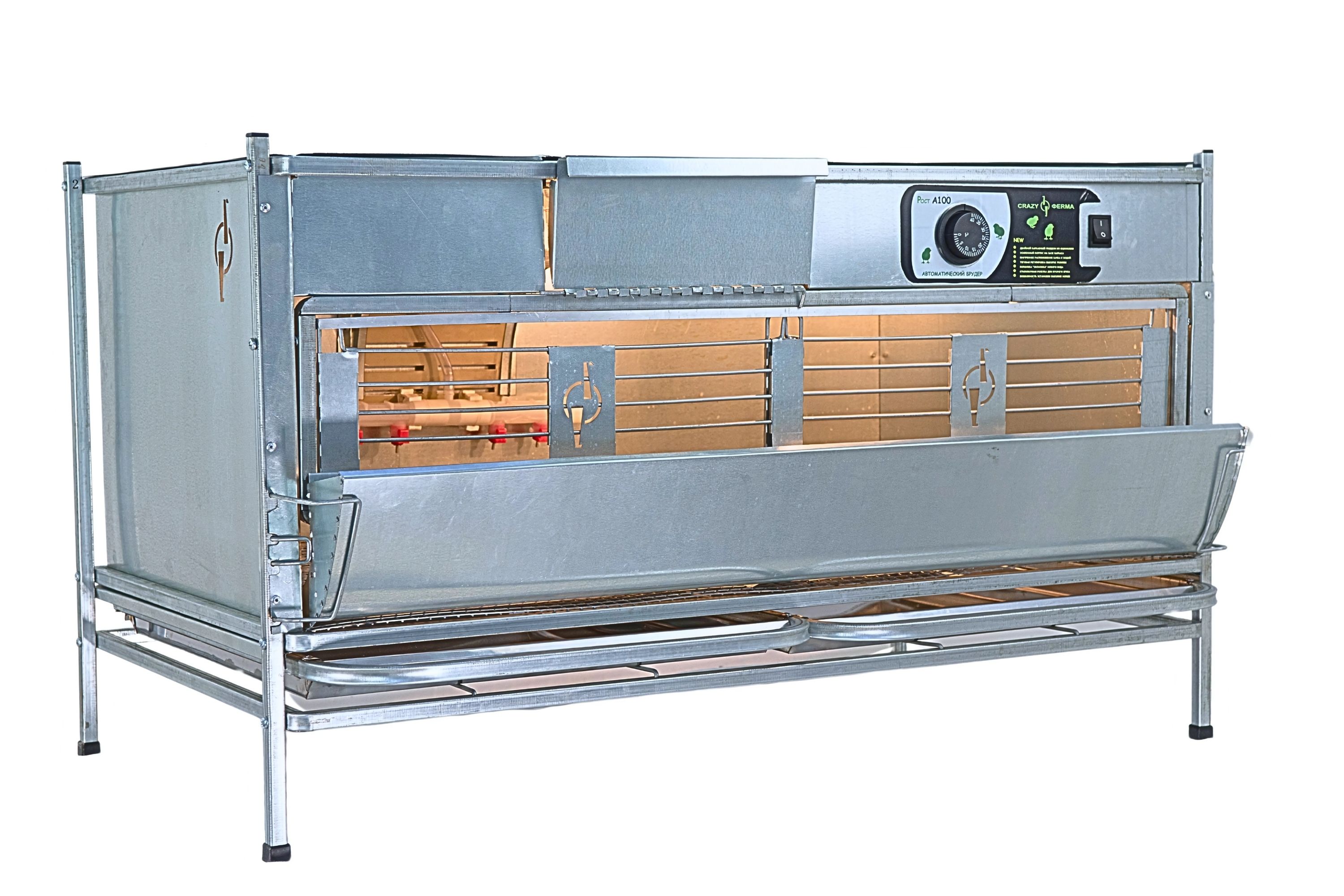 Брудер для цыплят автоматический "Рост А100.4". Фото 6