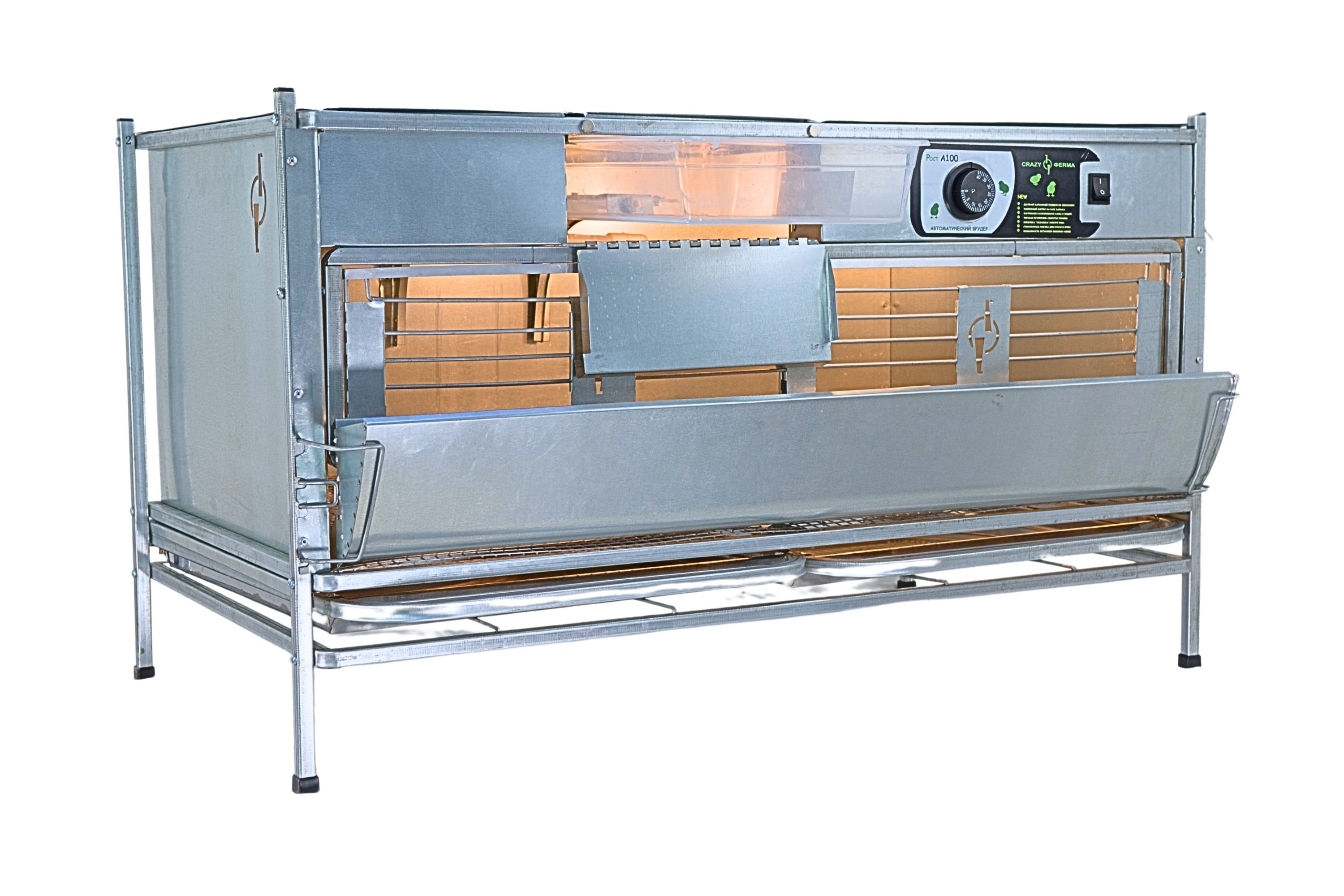 Брудер для цыплят автоматический "Рост А100.4". Фото 9