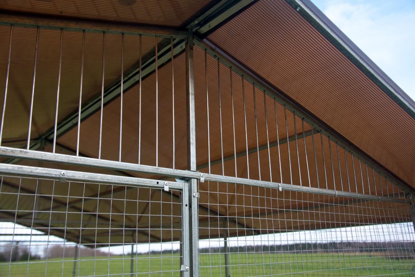 Выгул "Разгуляй" с крышей 2-7-К. Фото 5