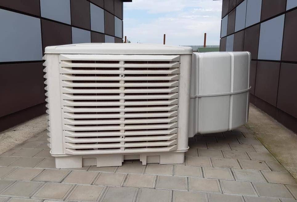 Охладитель-увлажнитель 220V Подача воздуха боковая. Фото 8