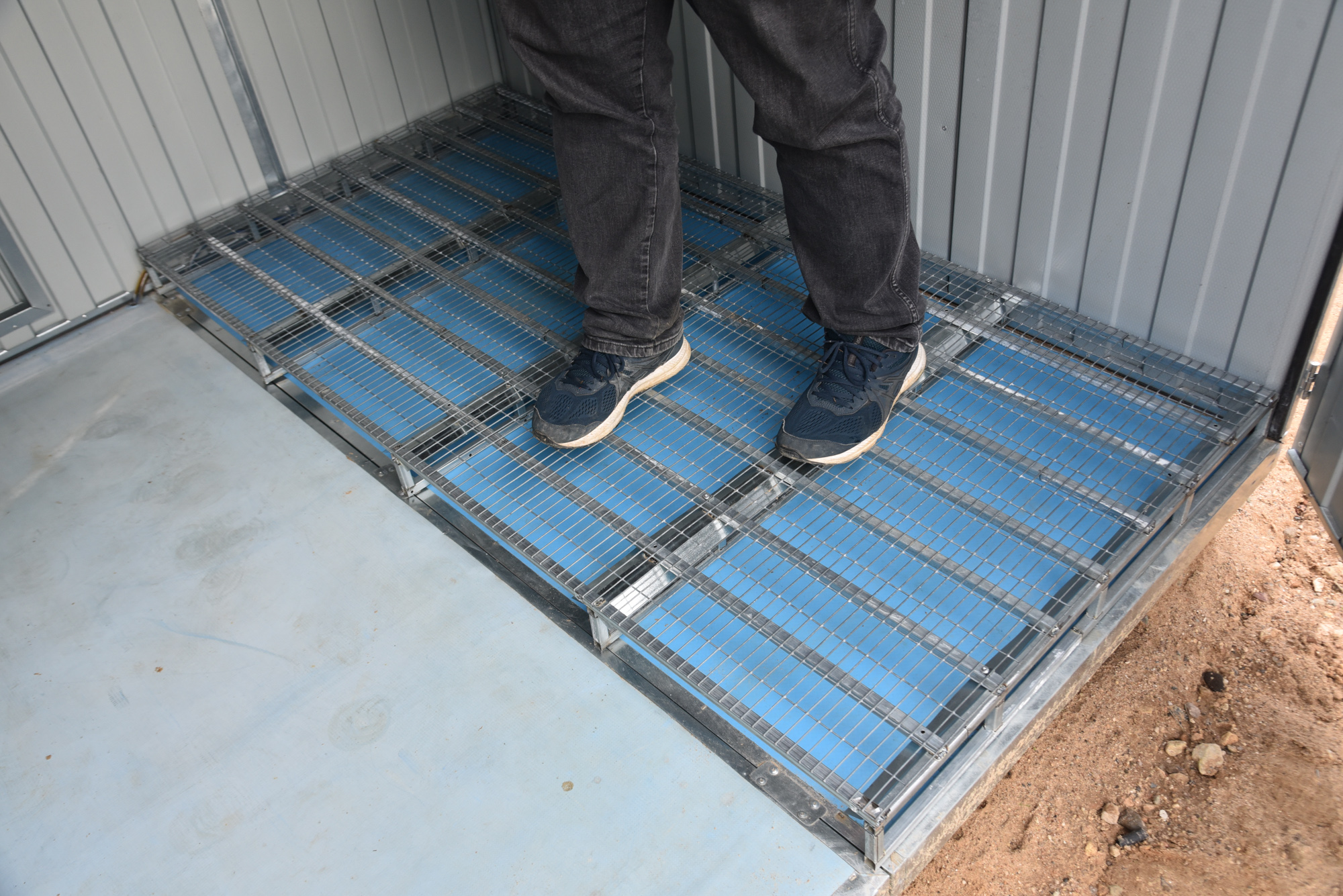  Настил металлический усиленный для птичника. Фото 3