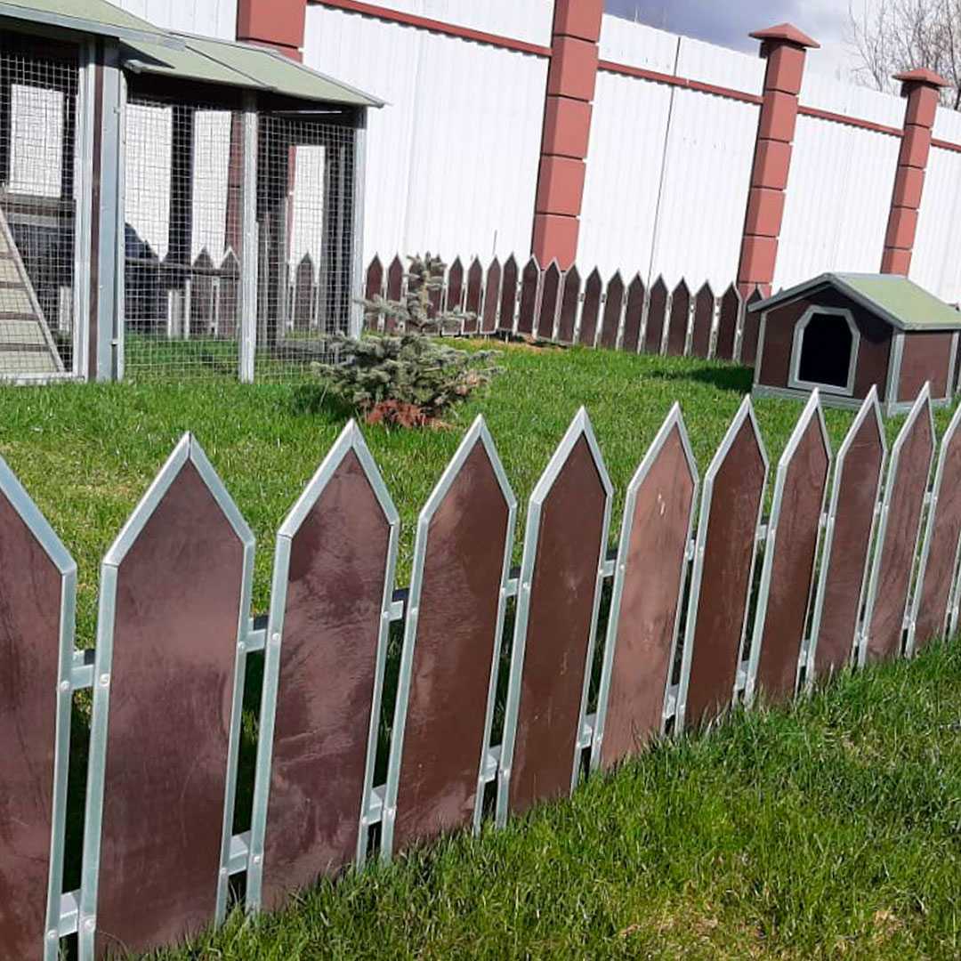 Декоративный забор. Фото 1