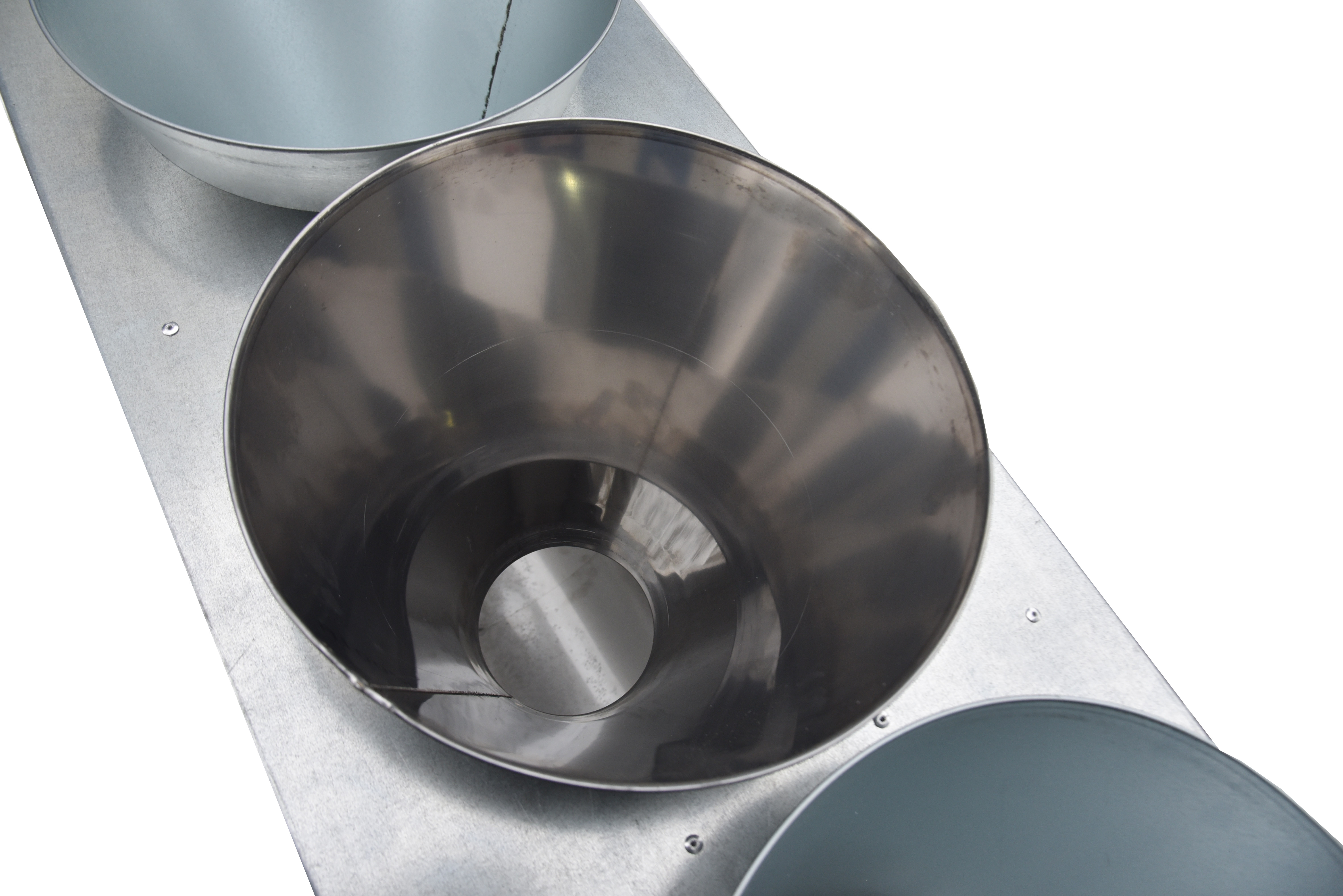 Стойка лоткового сбора для убоя 4-х позиционная. Фото 4