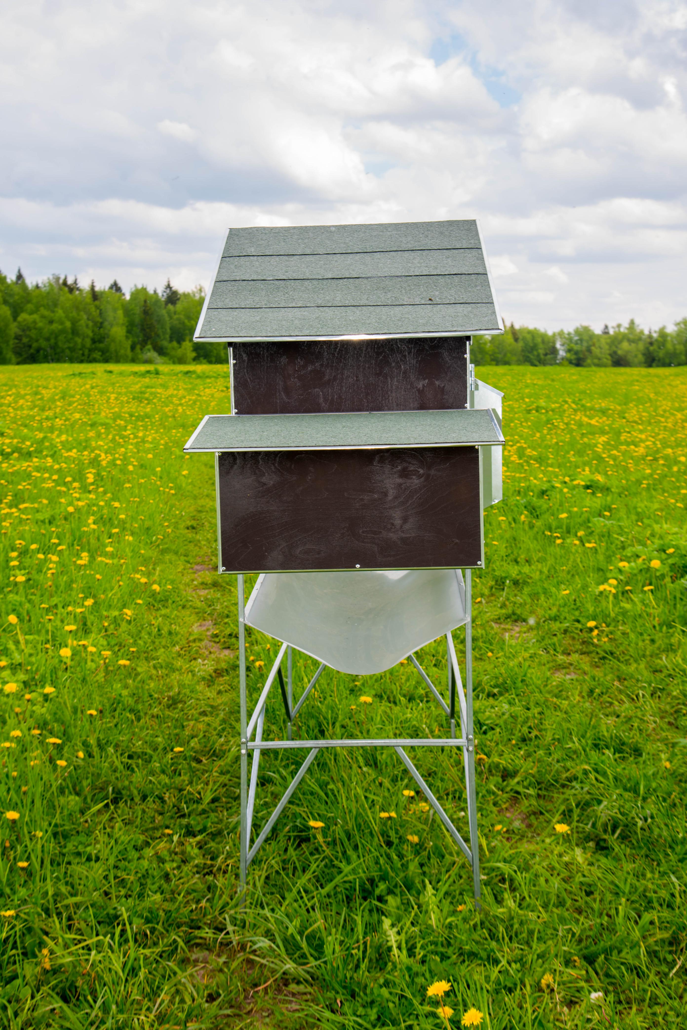 Уличный домик для кроликов "Фаворит" КР2-М-О. Фото 7