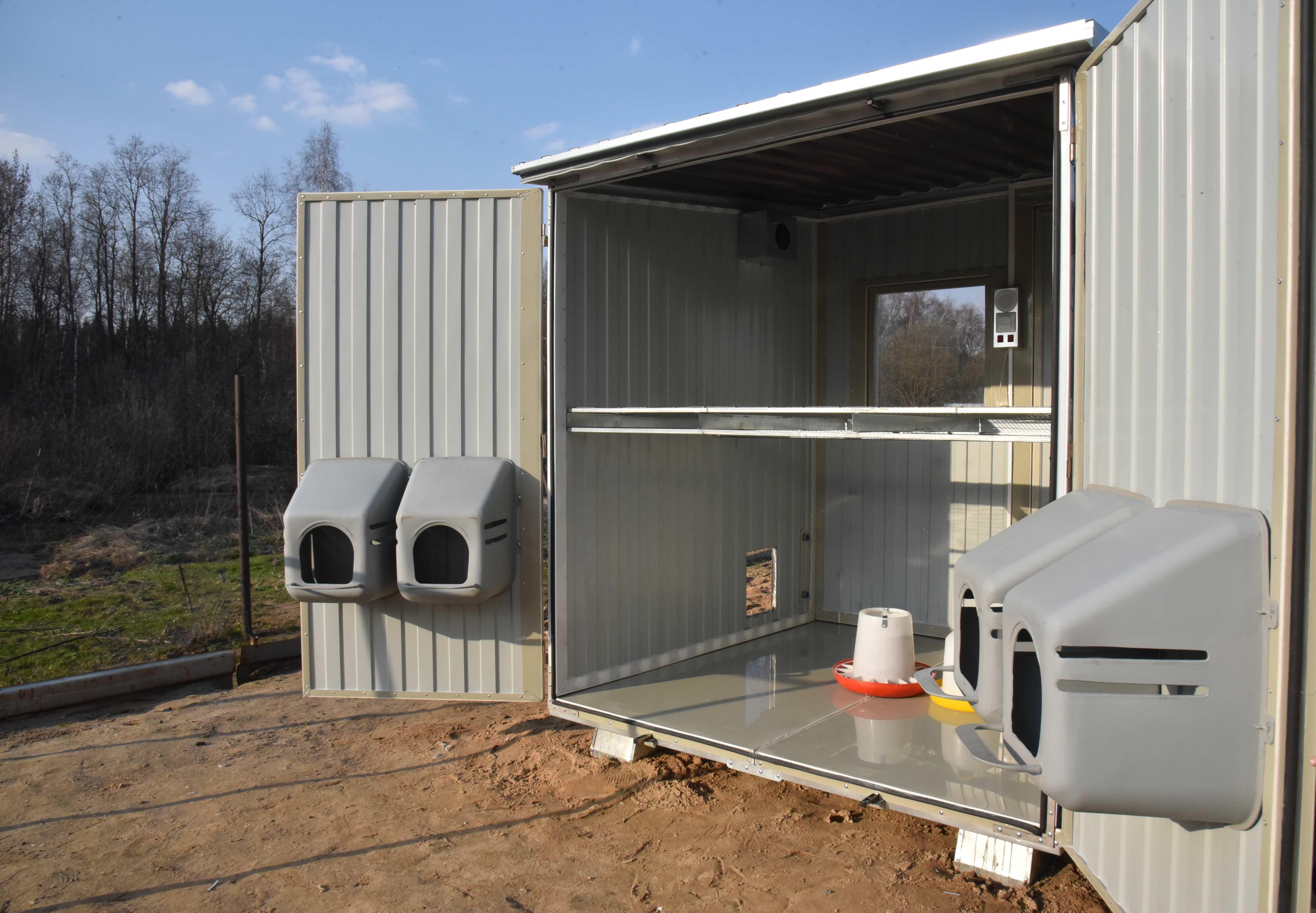 Утепленный курятник с обогревом на 45 голов "Теплоисухо" КН. Фото 29