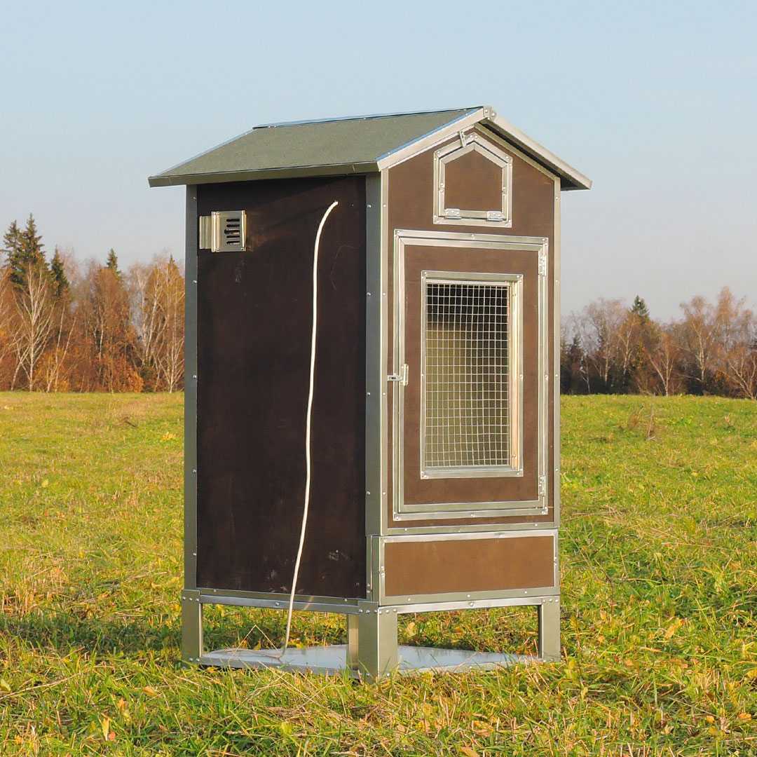 Утепленный отапливаемый уличный птичник "4 сезона мини" . Фото 2