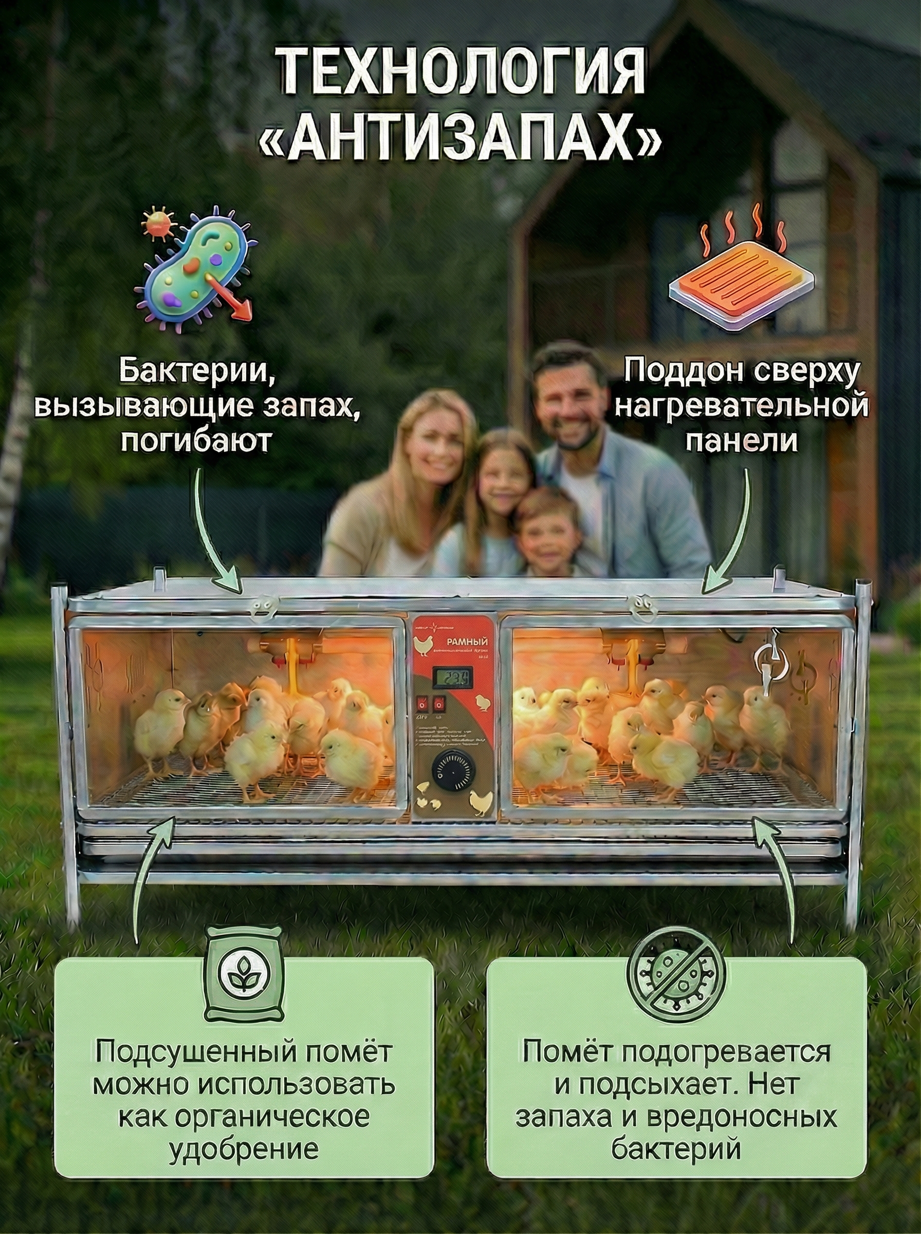 Рамный автоматический брудер 0714 Премиум. Фото 34