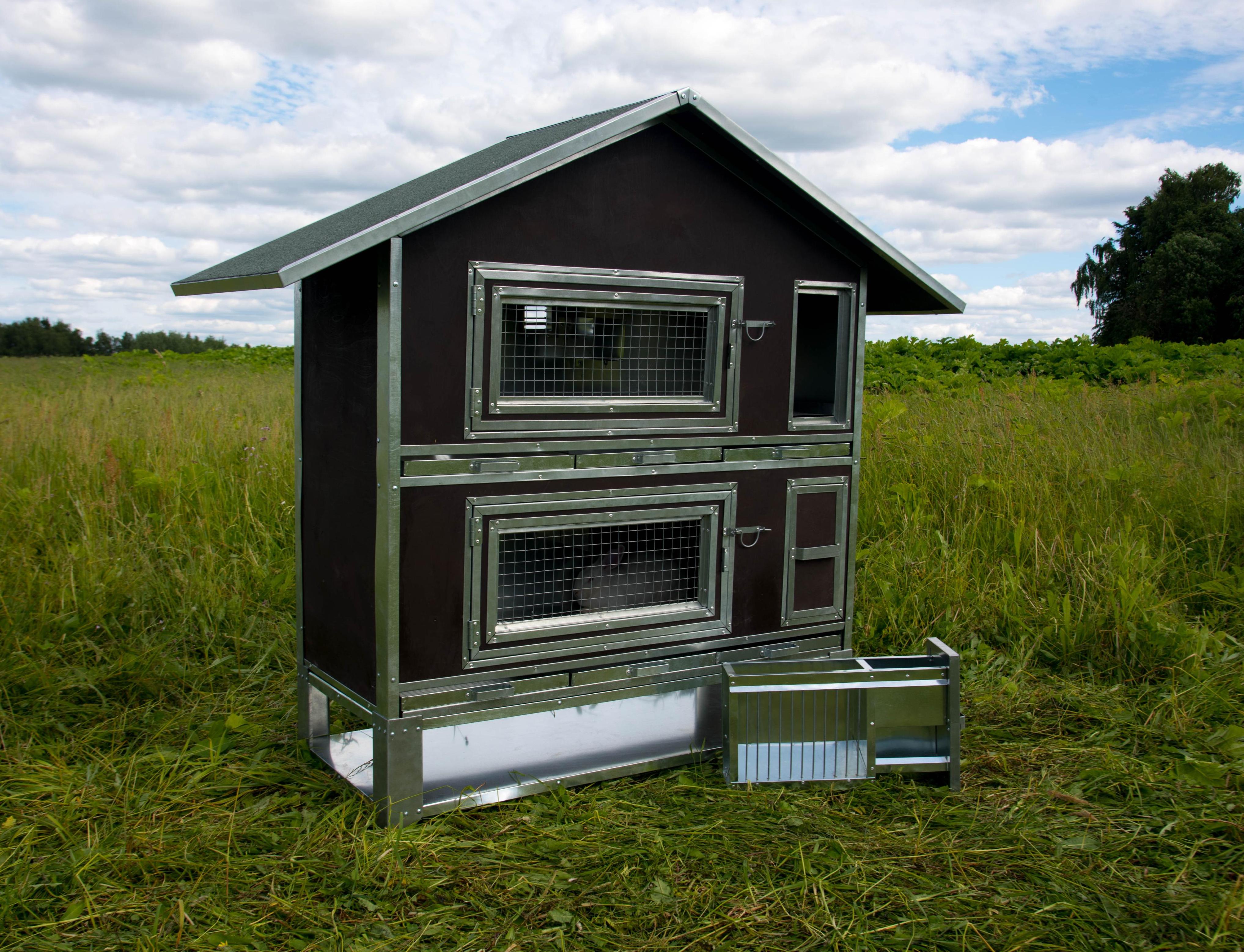 Утепленный отапливаемый крольчатник "Бестселлер" О-22. Фото 6