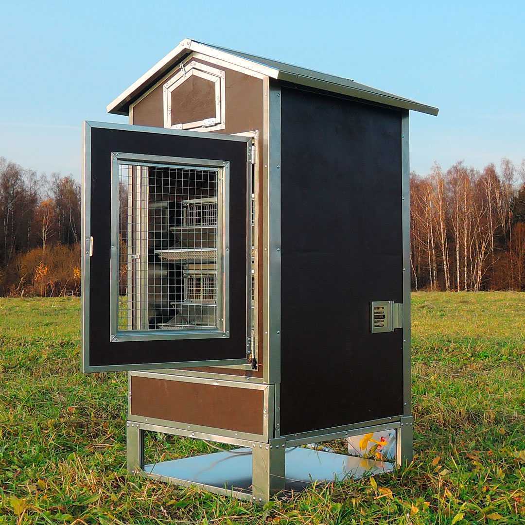 Утепленный отапливаемый уличный птичник "4 сезона мини" . Фото 6