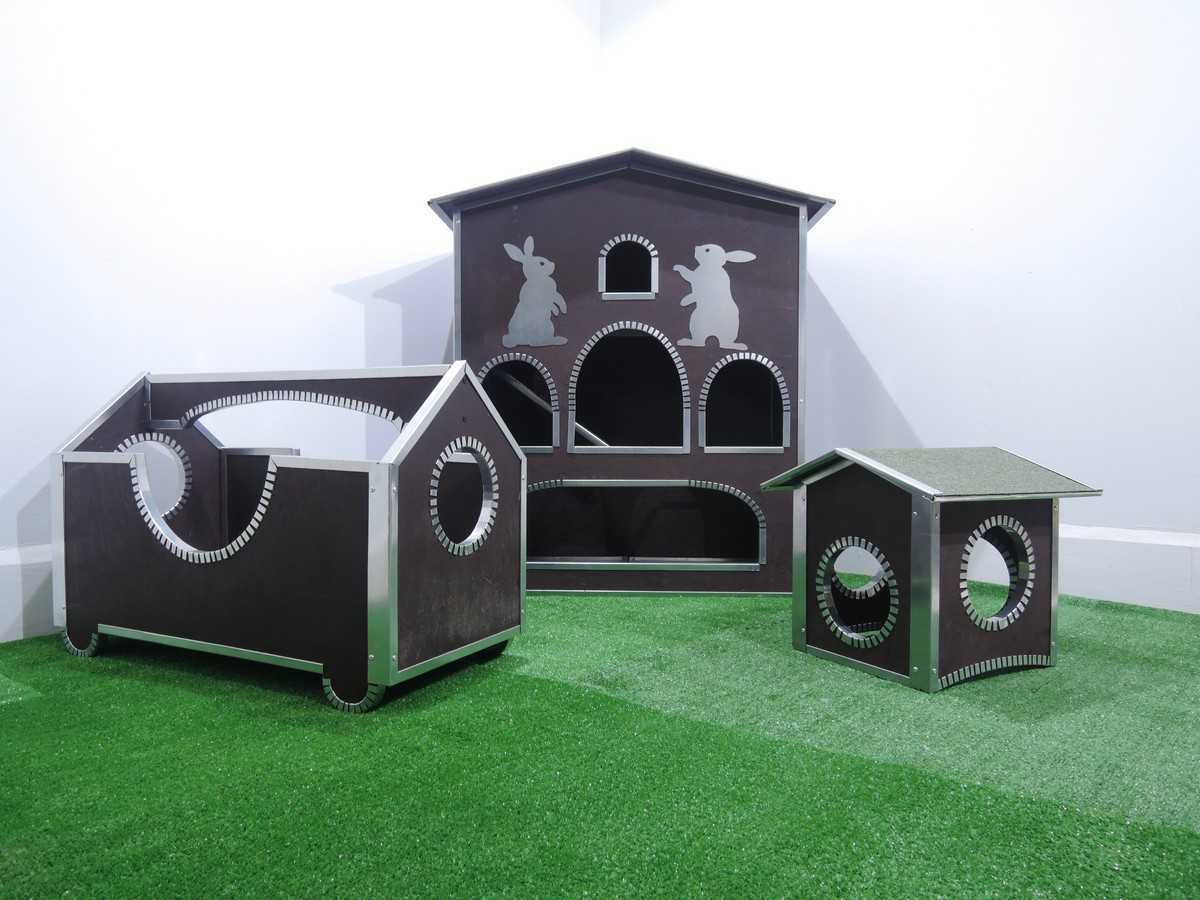 Комплект лазелок для декоративных кроликов из 4-х предметов. Фото 4