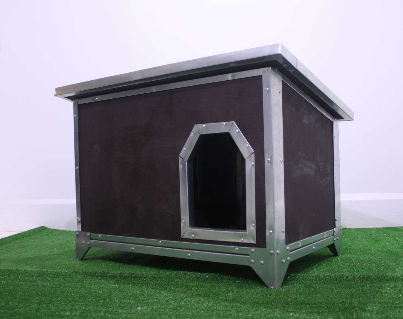 Будка для собак утепленная с внутренней перегородкой. Фото 2