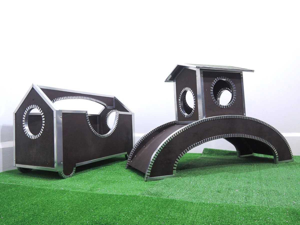 Лазелка для декоративных кроликов "Мостик". Фото 4