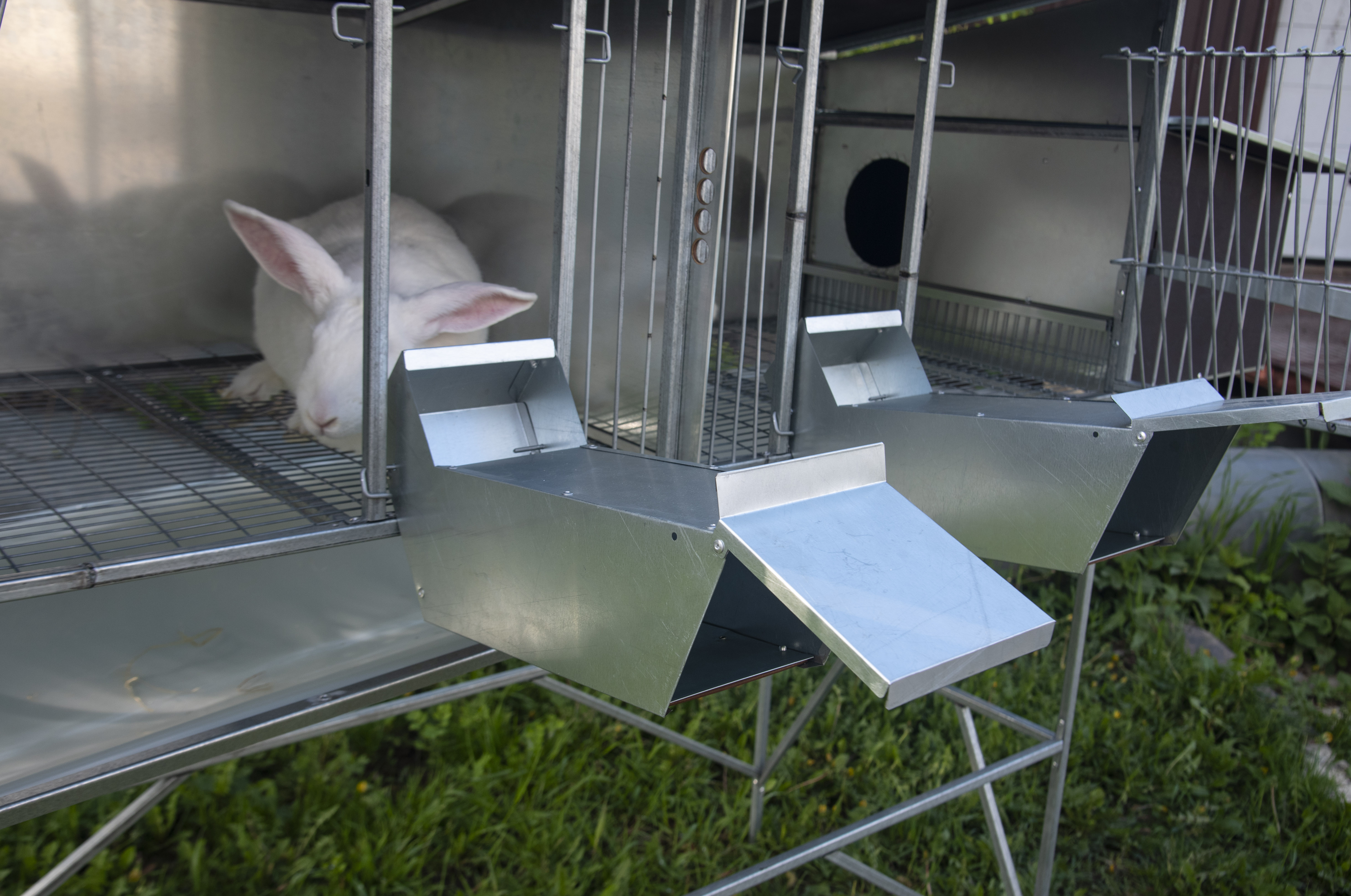 Уличный домик для кроликов "Фаворит" КР2-О-О. Фото 9