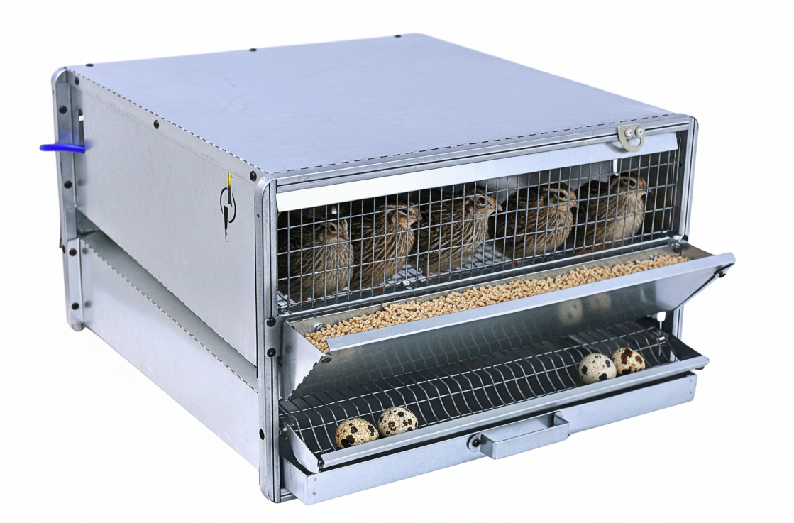 Рамная клетка для перепелов на 30 голов. Фото 12